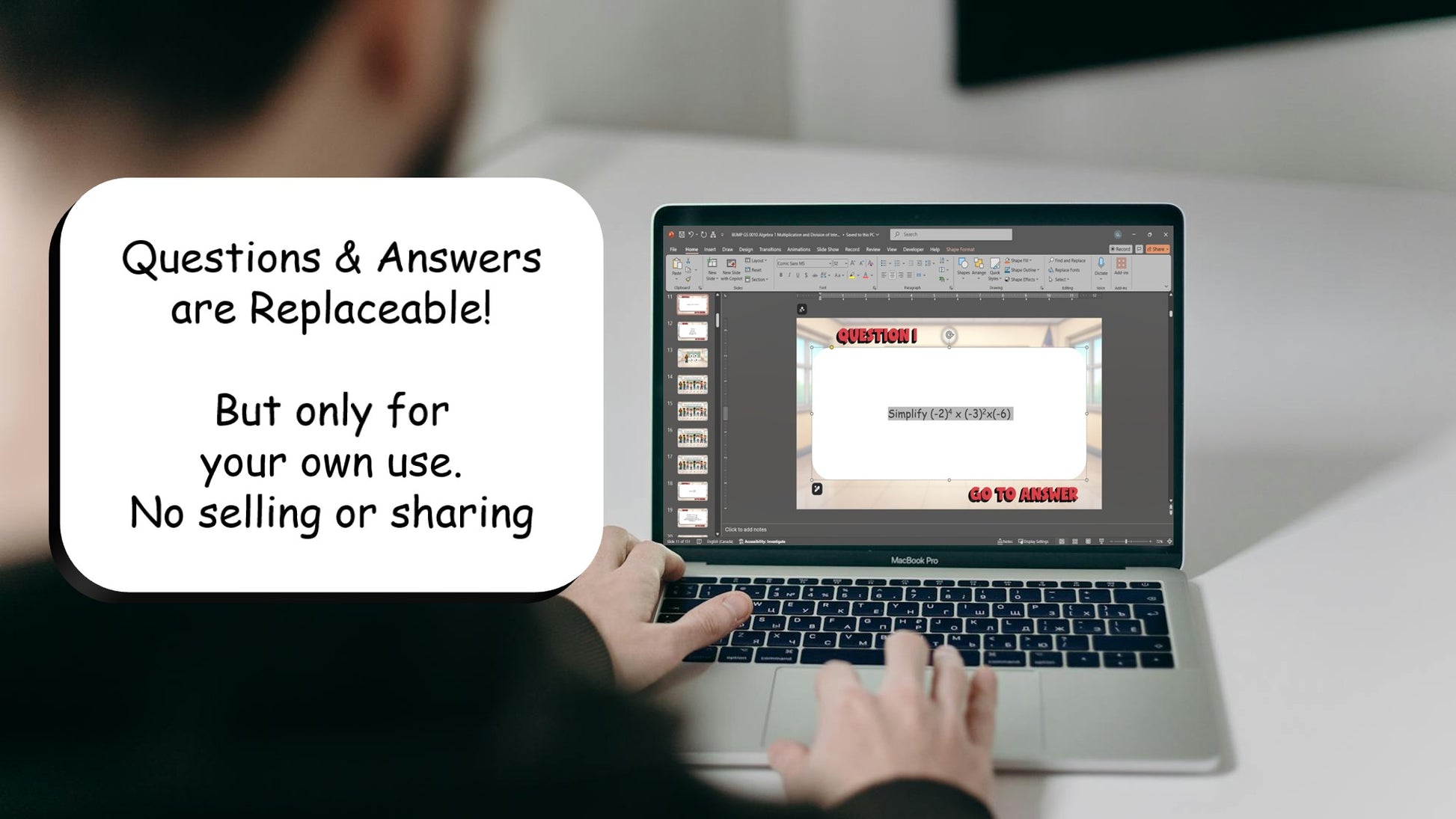 Apply Quadratic Inequalities BIG TERRIBLE GAME - No Prep Algebra 1 Math Review