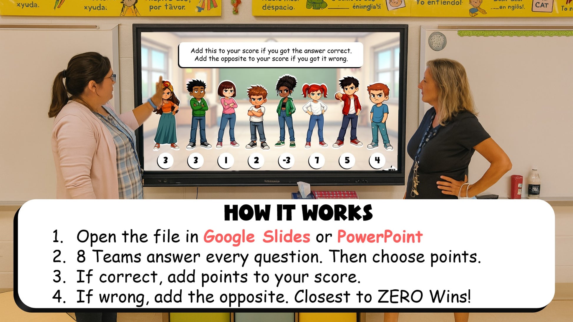 Bodies of Water BIG TERRIBLE GAME - No Prep Grade 3 Socials Review Activity