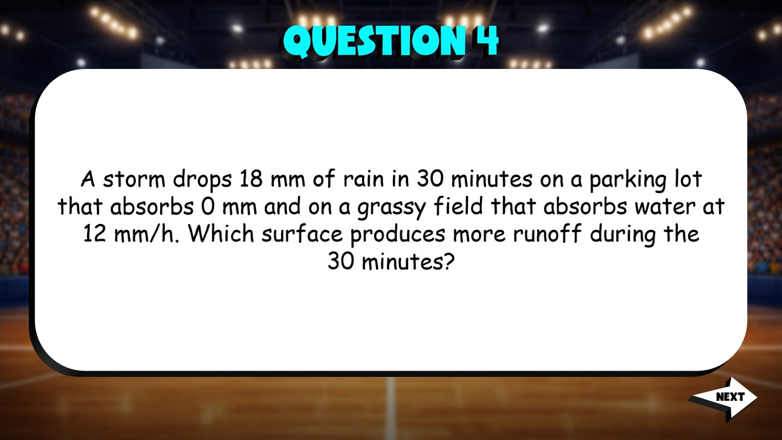 Surface Water Flow TRASHKETBALL Game - No Prep Earth Science Review Activity