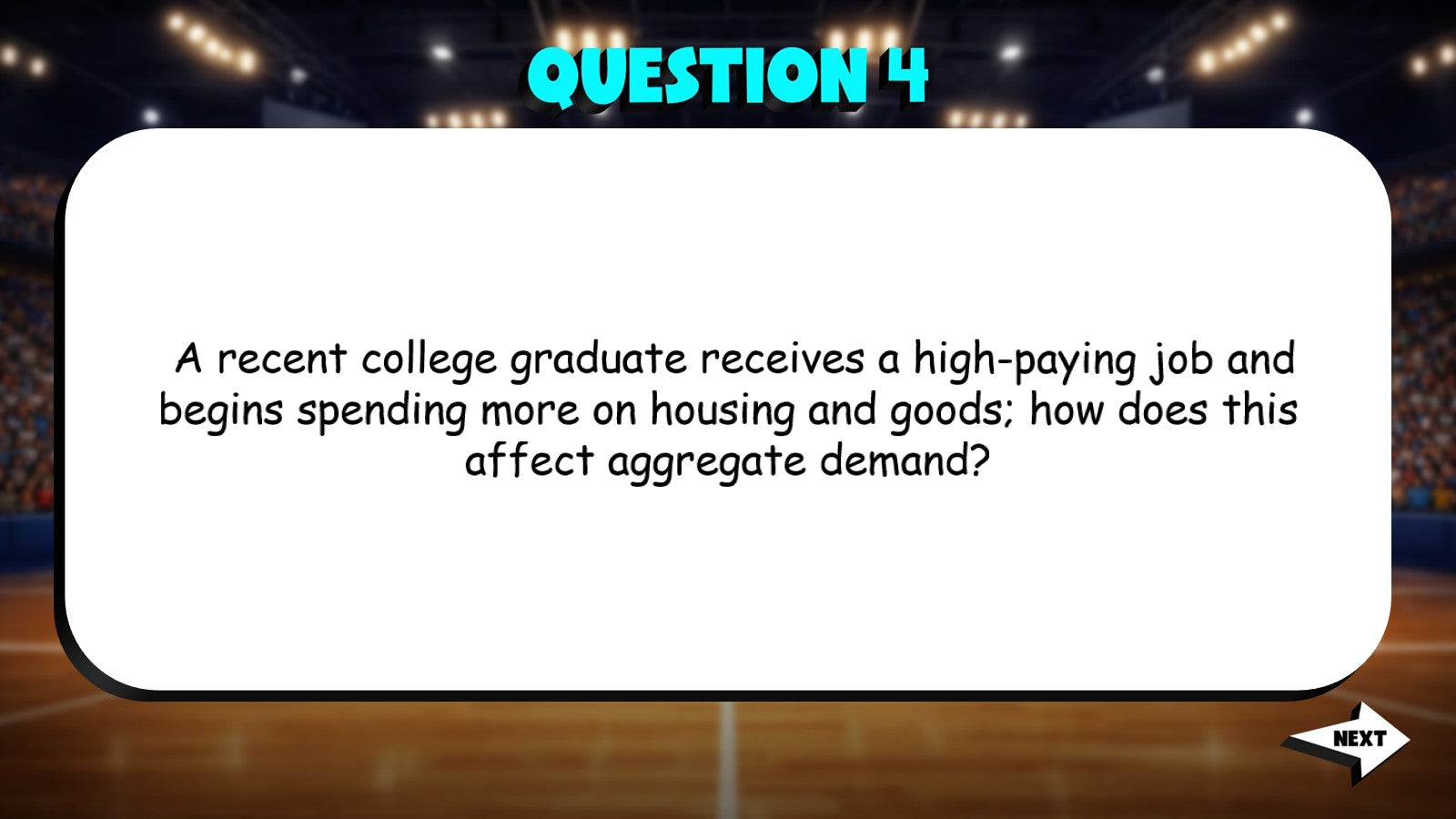 Aggregate Demand TRASHKETBALL Economics Game - No Prep Review Activity