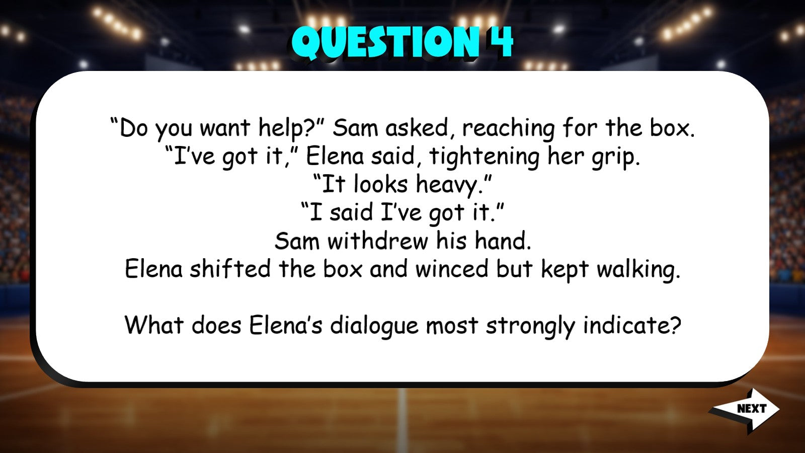 Evaluate Dialogue for Subtext & Purpose TRASHKETBALL ELA Game - No Prep Grade 8