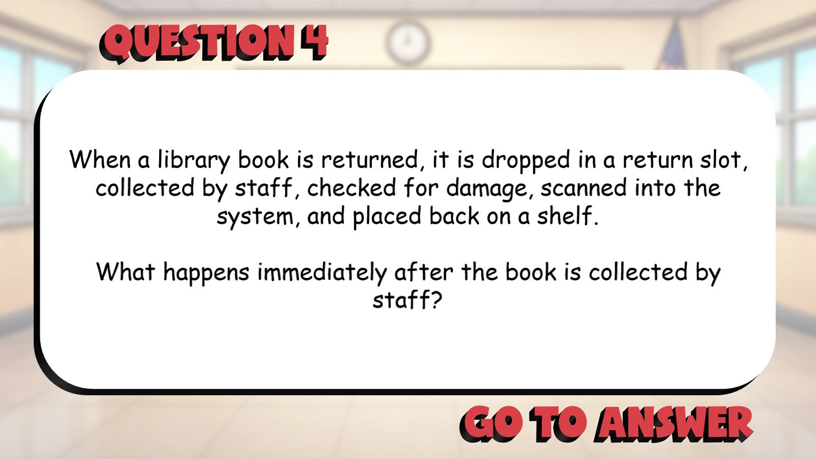 Analyze Sequence of Events or Processes BIG TERRIBLE GAME - Grade 4 ELA Review