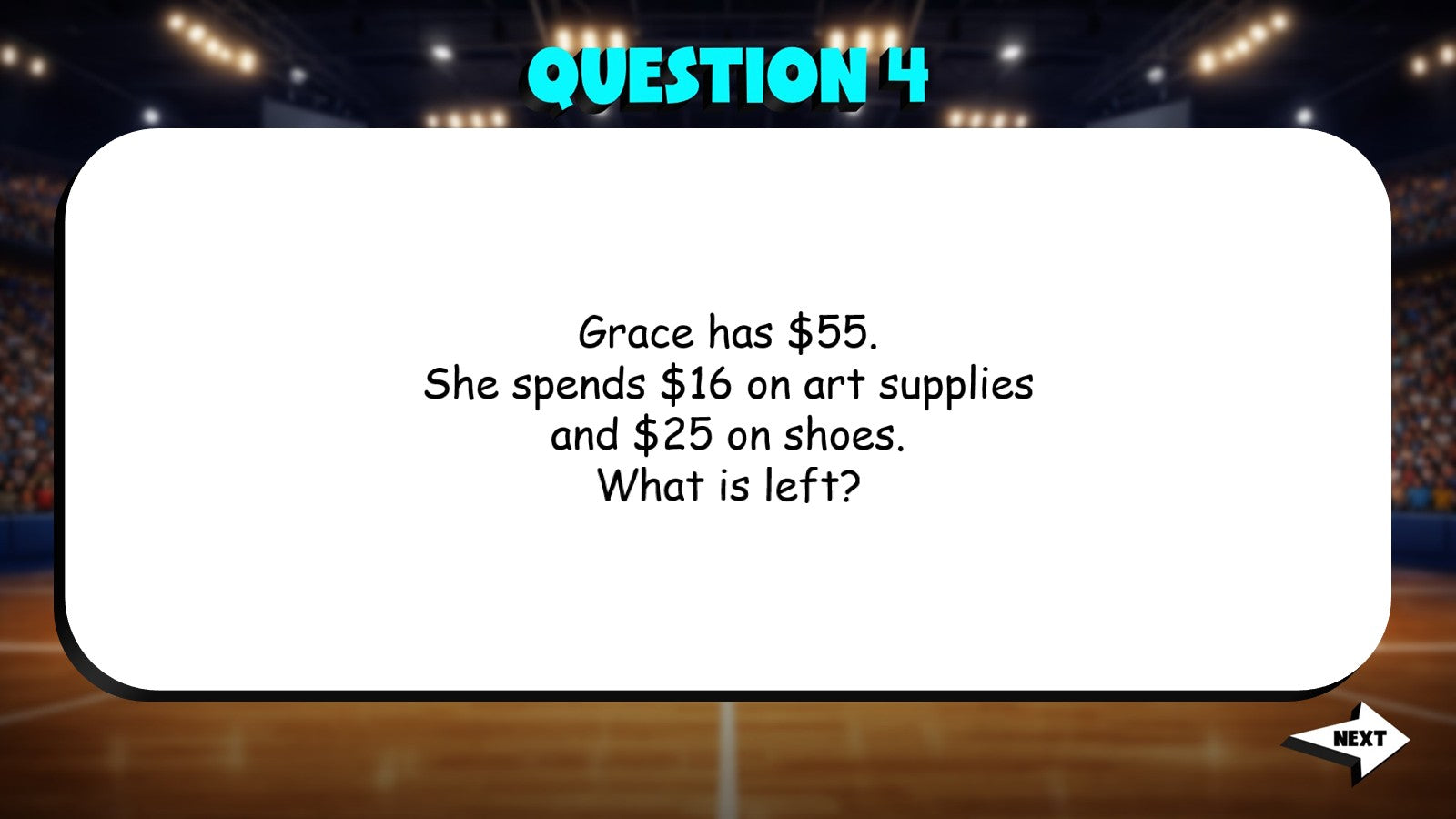 Allocate Money Across Expenses TRASHKETBALL Math Game - No Prep Grade 5 Review