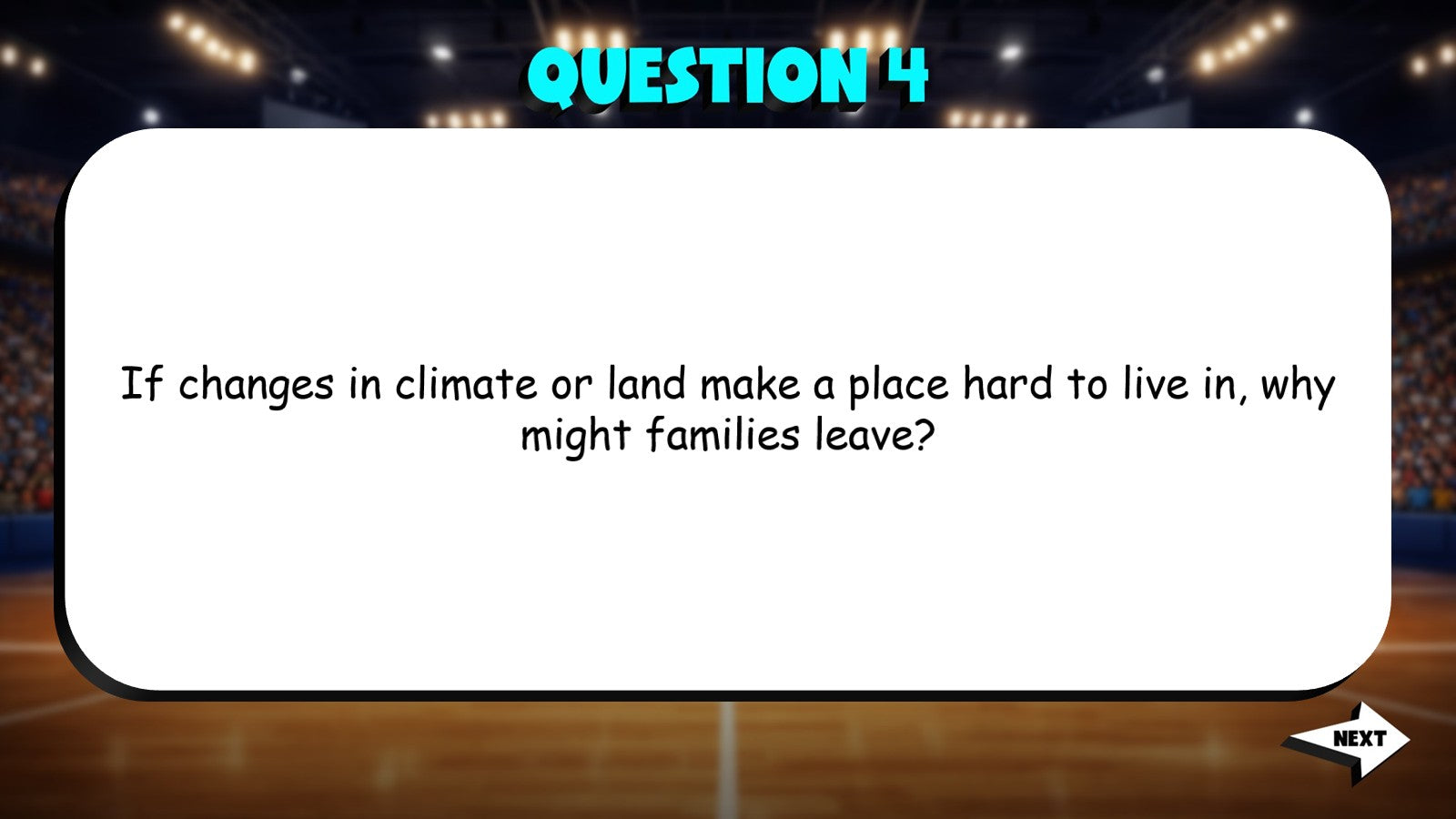 Reasons for Migration TRASHKETBALL Socials Game - No Prep Grade 4 Review