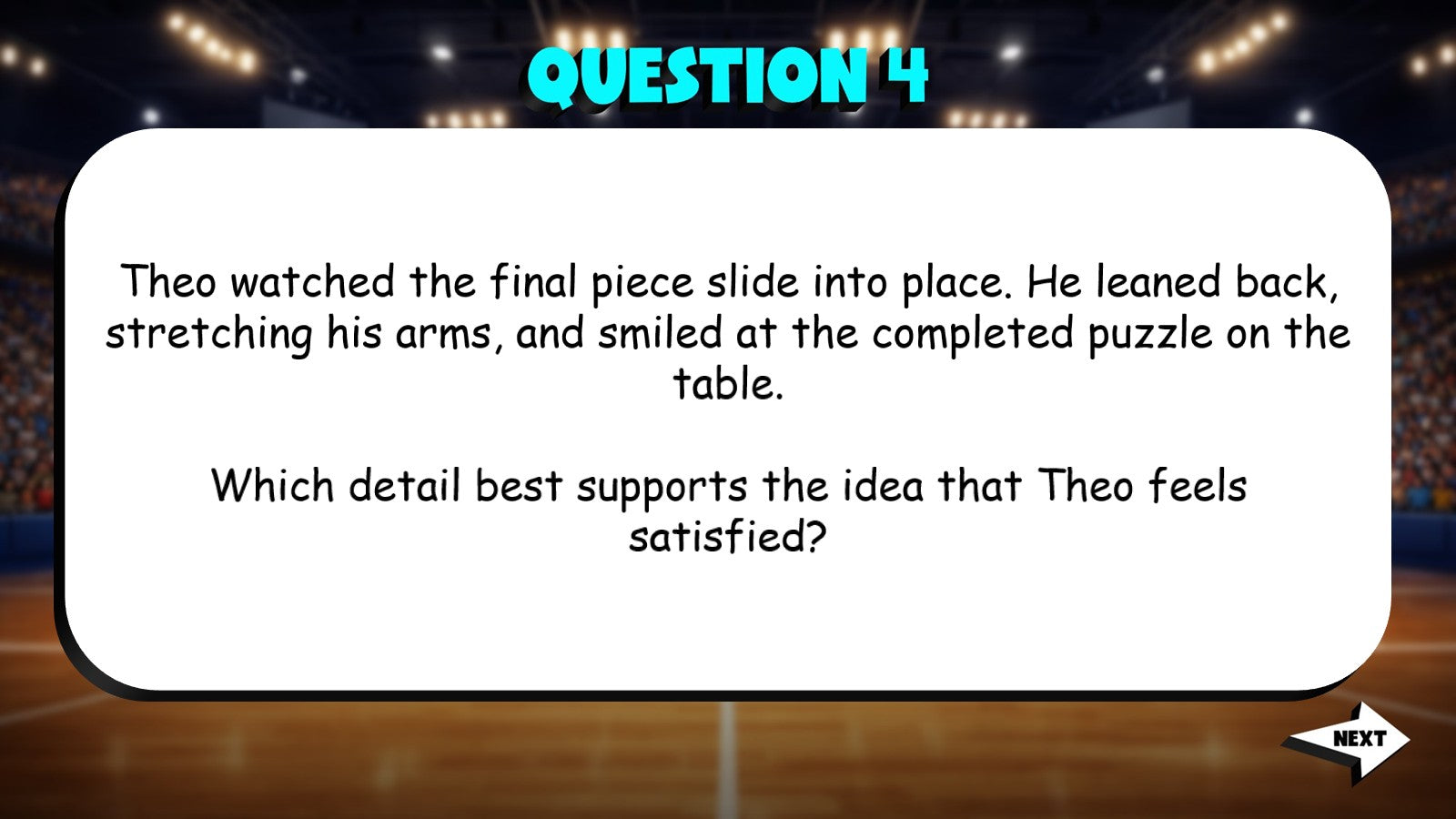 Asking & Answer Questions With Evidence TRASHKETBALL ELA Game - No Prep Grade 5