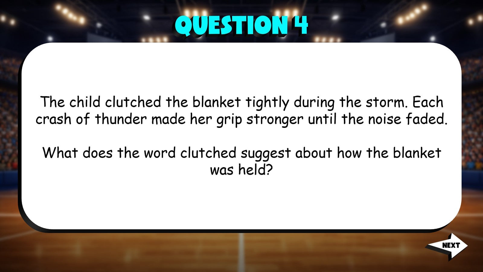 Determine Word Meaning & Nuance TRASHKETBALL ELA Game - No Prep Grade 4 Review
