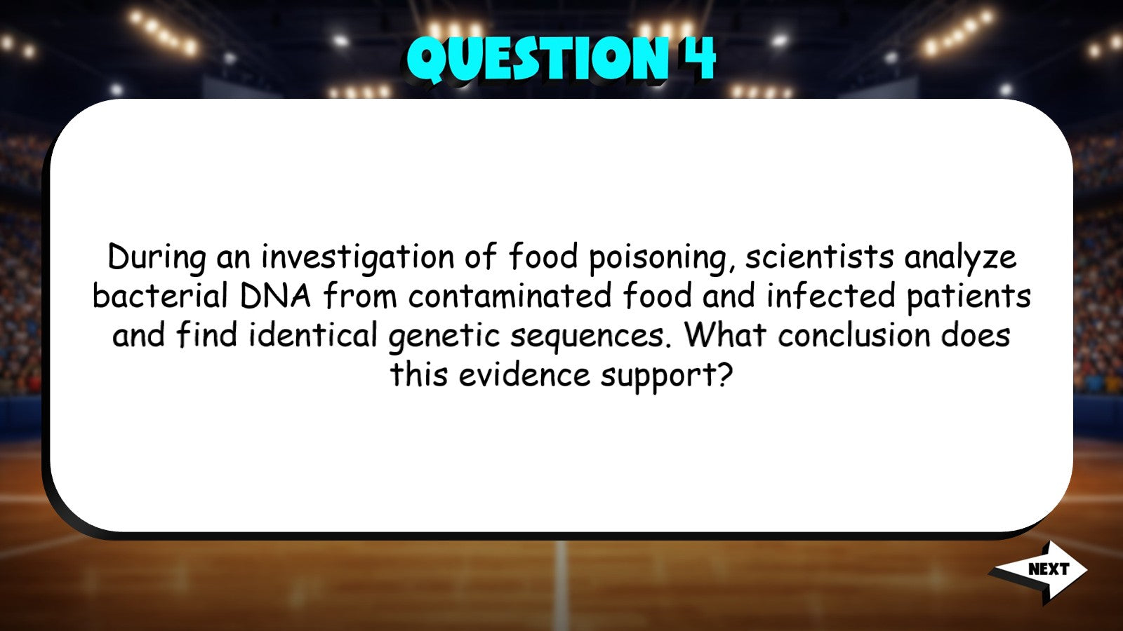 Evolutionary Relationships Applications TRASHKETBALL Science Game - Biology
