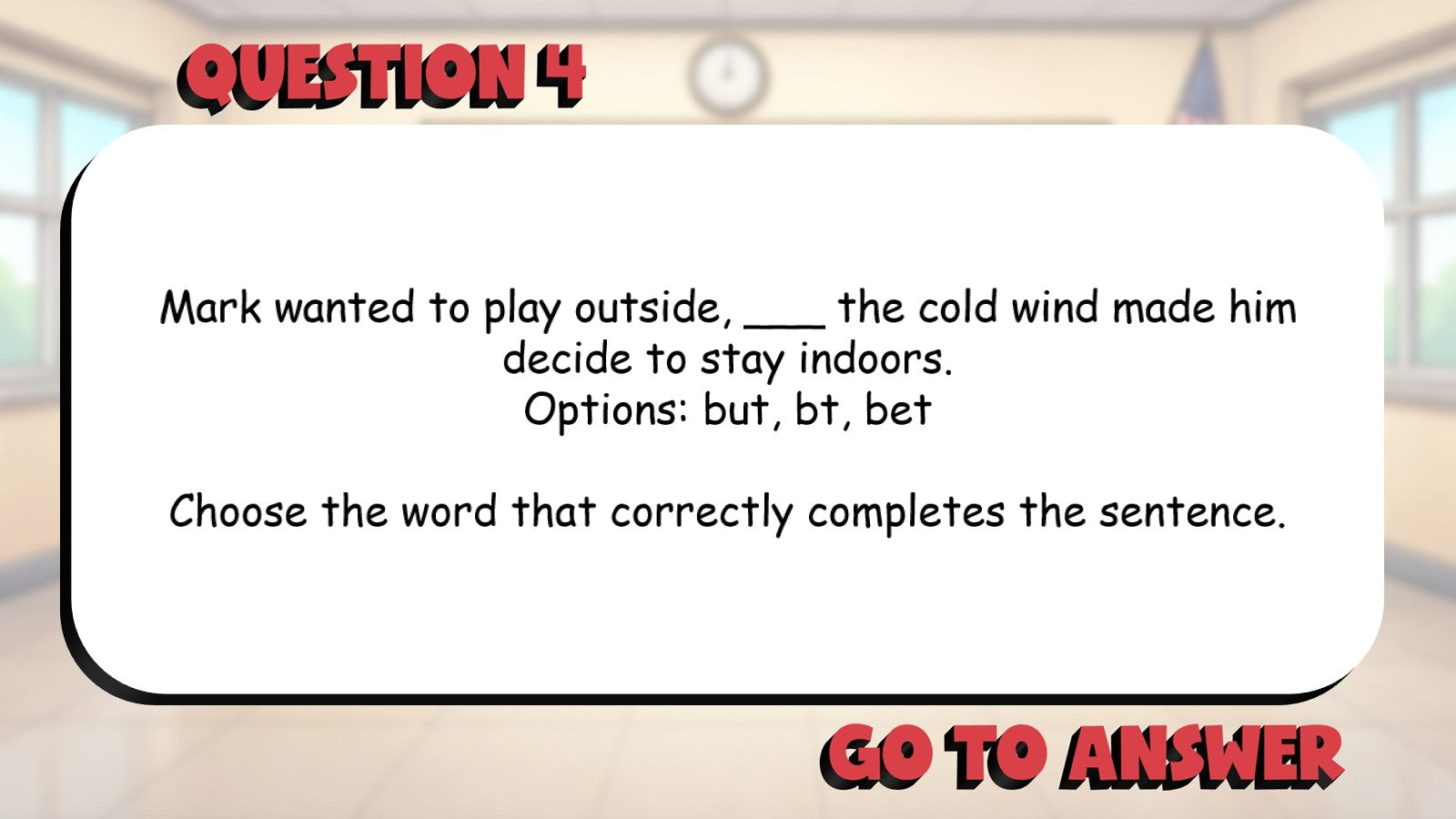 Identify Grade Level High Frequency Words BIG TERRIBLE GAME - Grade 3 ELA Review