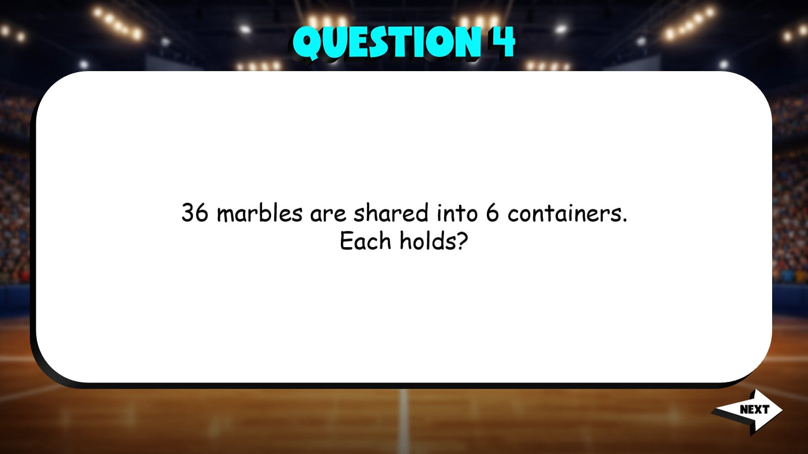 Division as Equal Shares TRASHKETBALL Math Game - No Prep Grade 3 Review