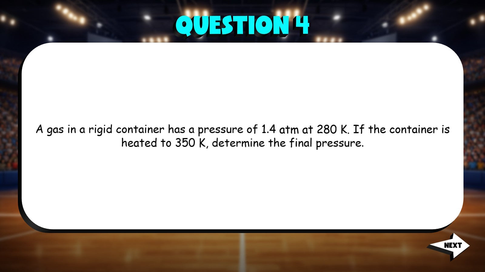 Gay Lussac’s Law Calculations TRASHKETBALL Science Game - No Prep Chemistry