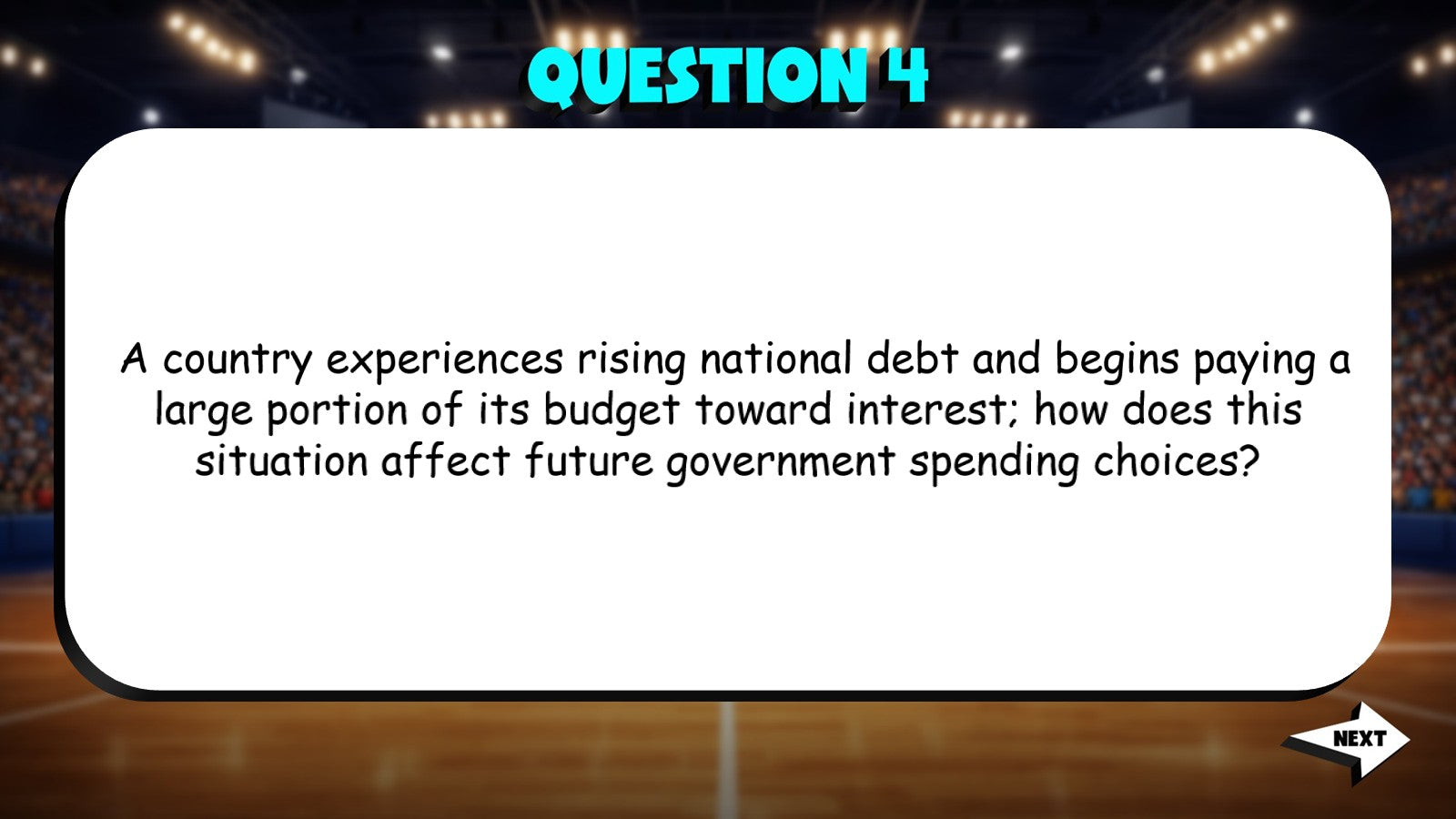 Deficits & Surpluses TRASHKETBALL Economics Game - No Prep Review Activity