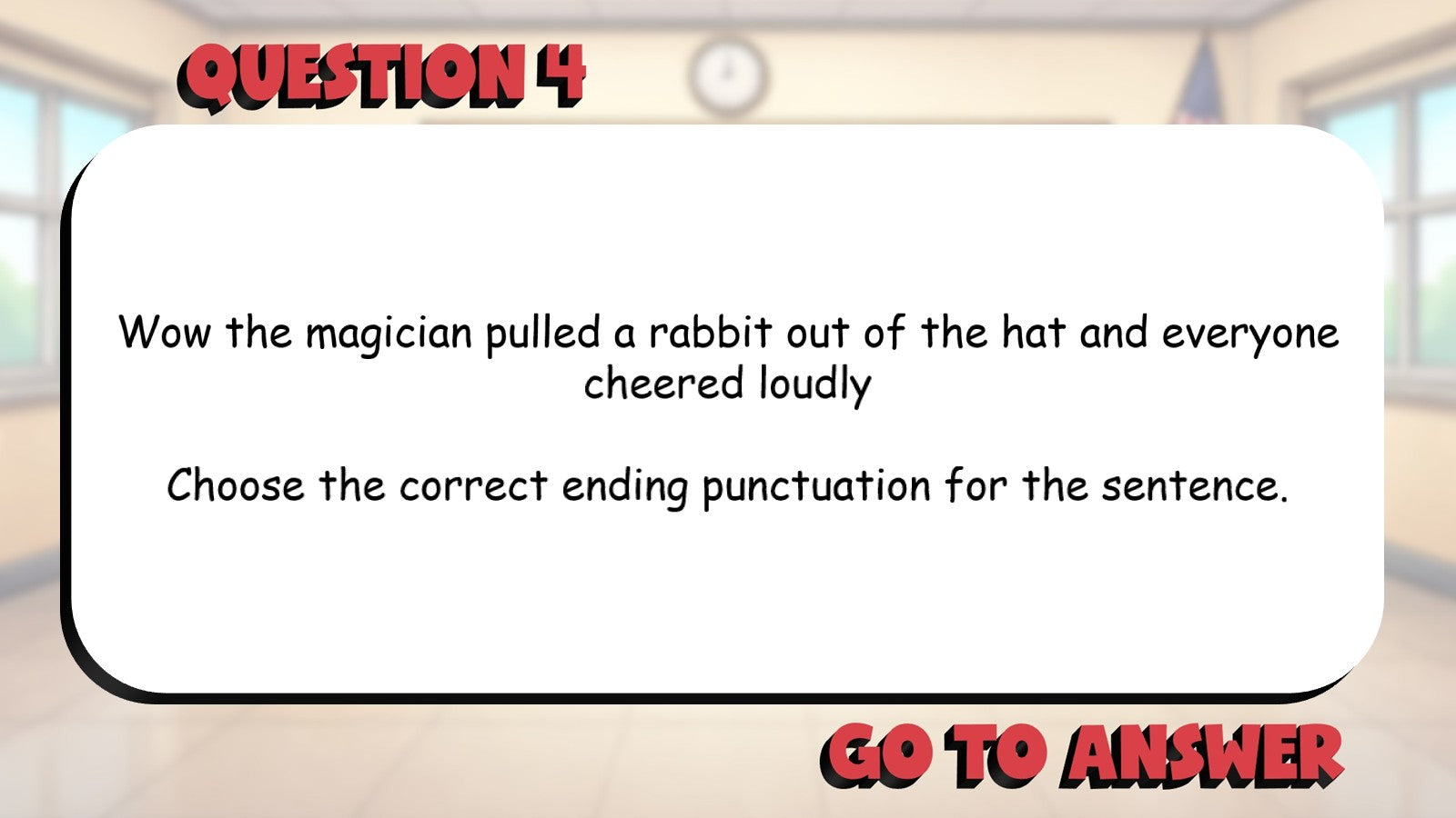 Identify Incorrect Sentence Endings BIG TERRIBLE GAME - Grade 3 ELA Review