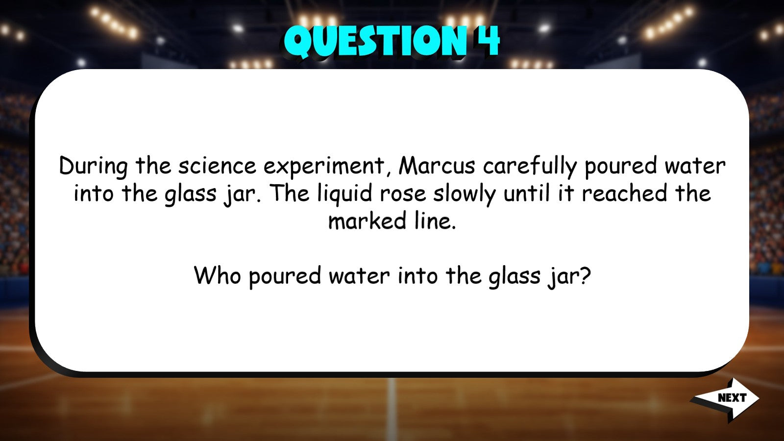 Answer W Questions Using Text Evidence TRASHKETBALL ELA Game - No Prep Grade 4