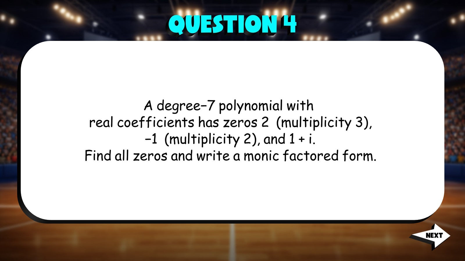 Zeros and Factors TRASHKETBALL Math Game - No Prep Algebra 2 Review Activity