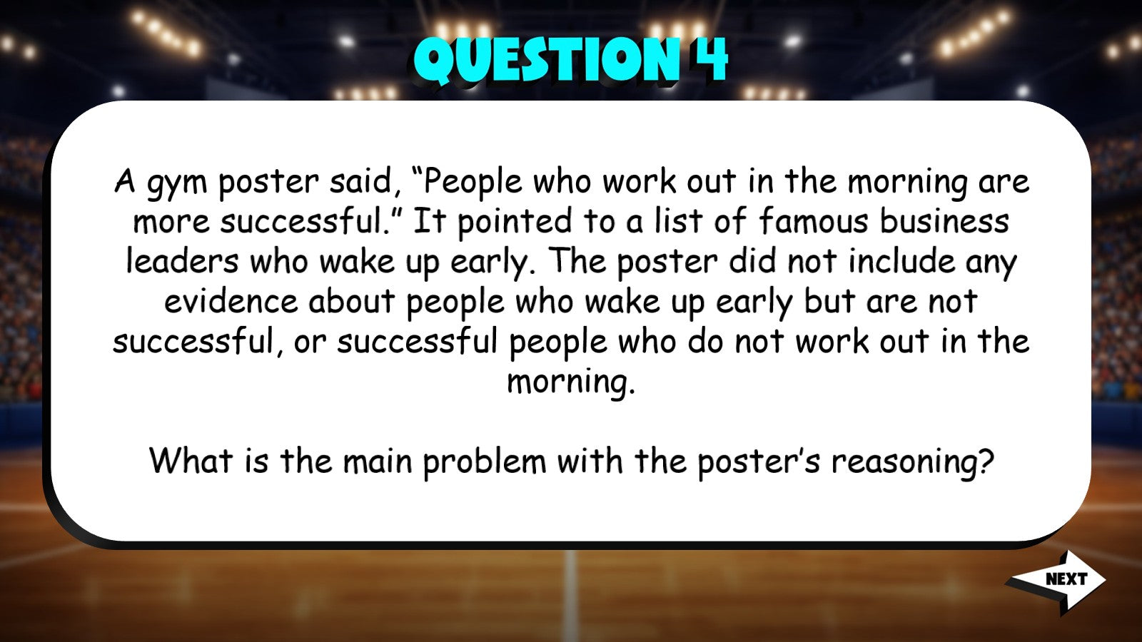 Reasoning & Logic in Informational Text TRASHKETBALL ELA Game - No Prep Grade 9