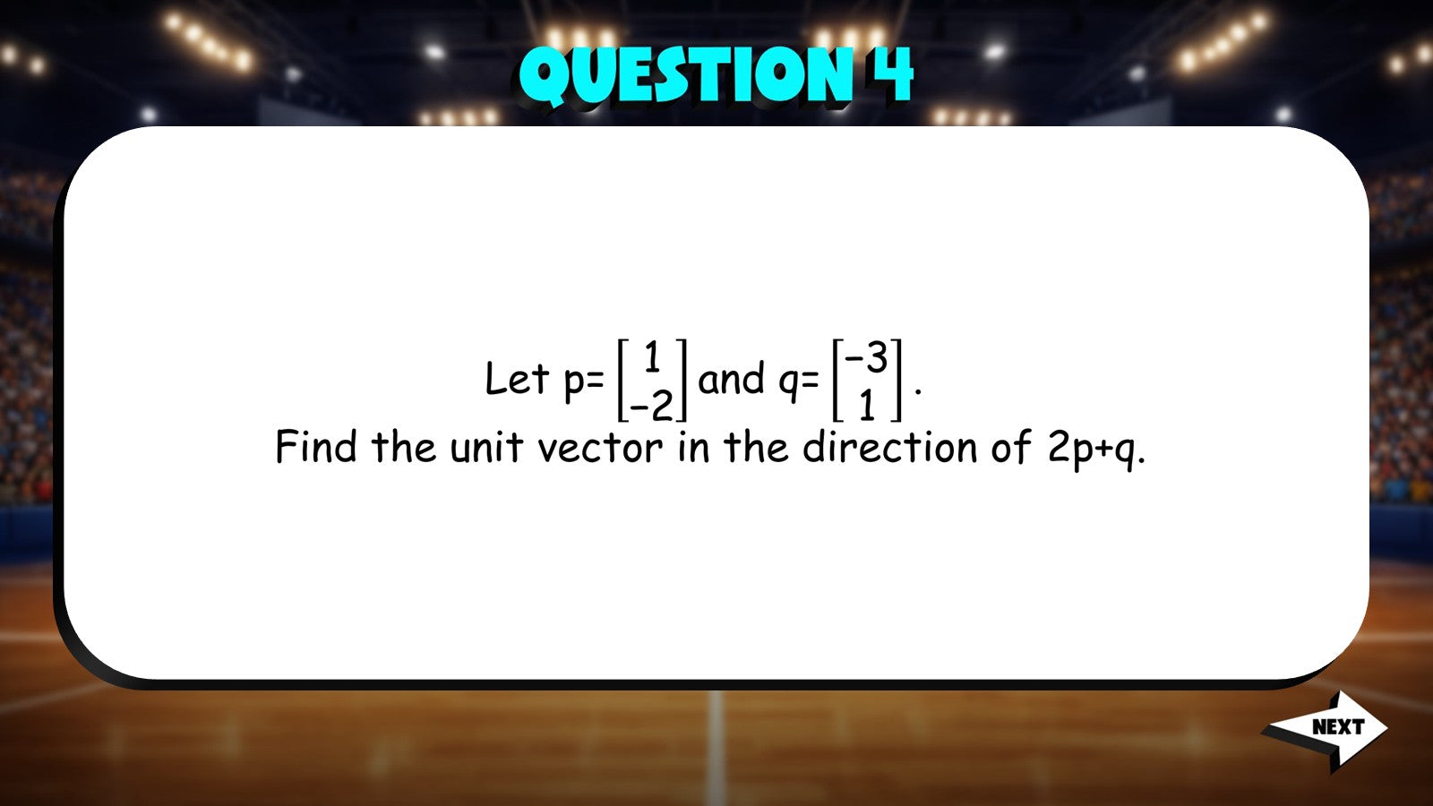 Vectors TRASHKETBALL Math Game - No Prep Algebra 2 Review Activity
