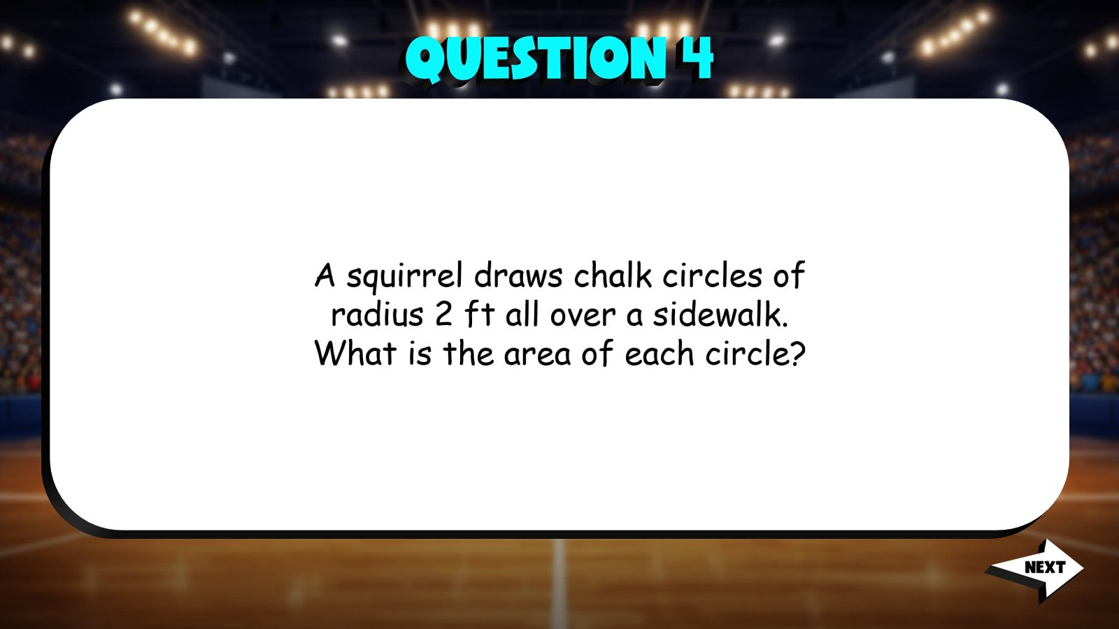 Pi Day Circle Geometry TRASHKETBALL Math Game - No Prep Grade 8 Review Activity
