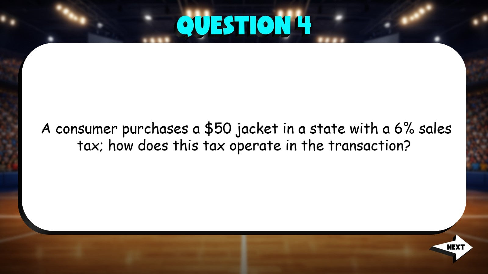 Taxes TRASHKETBALL Economics Game - No Prep Review Activity