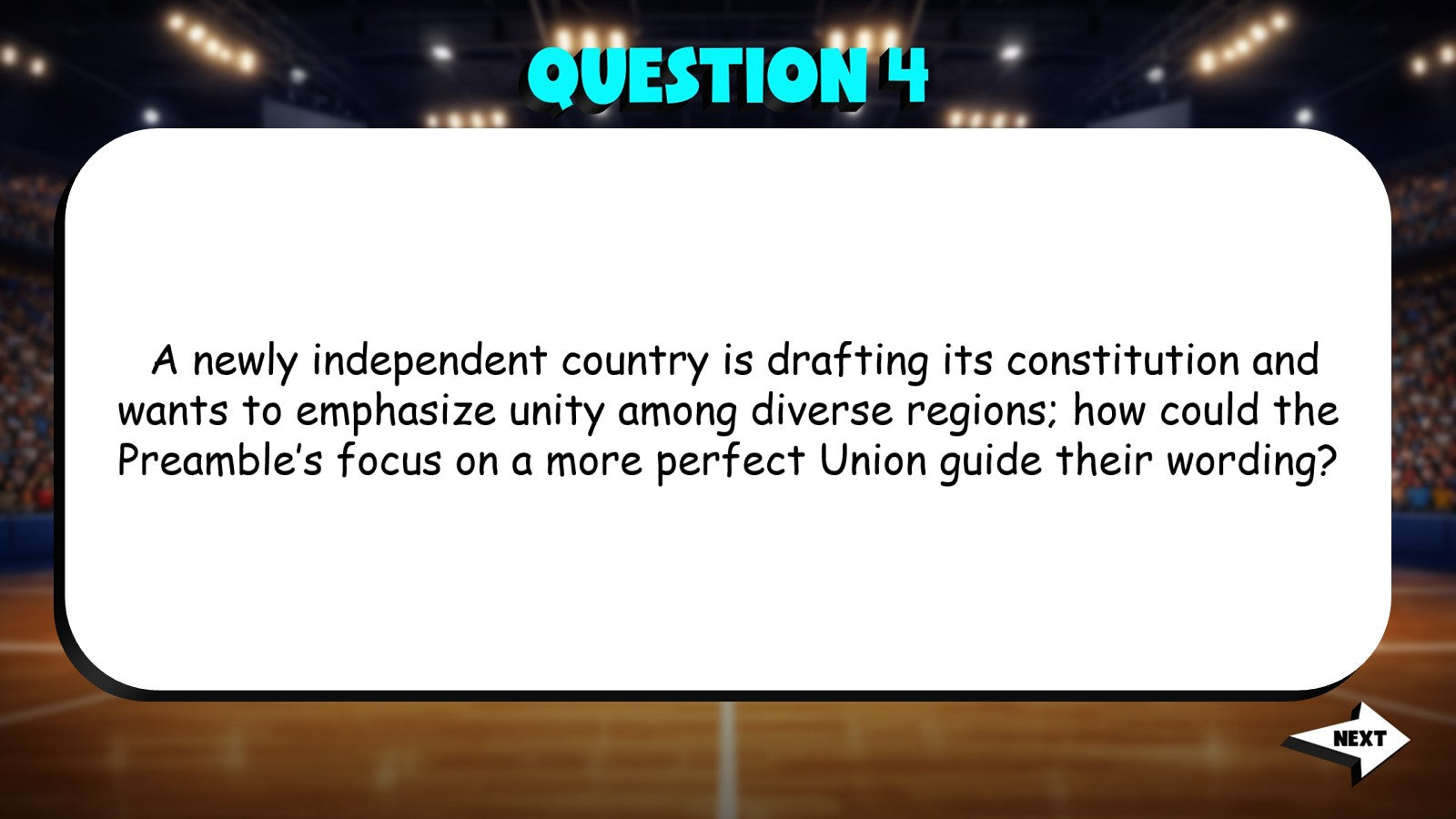 Preamble TRASHKETBALL Civics Game - No Prep Review Activity