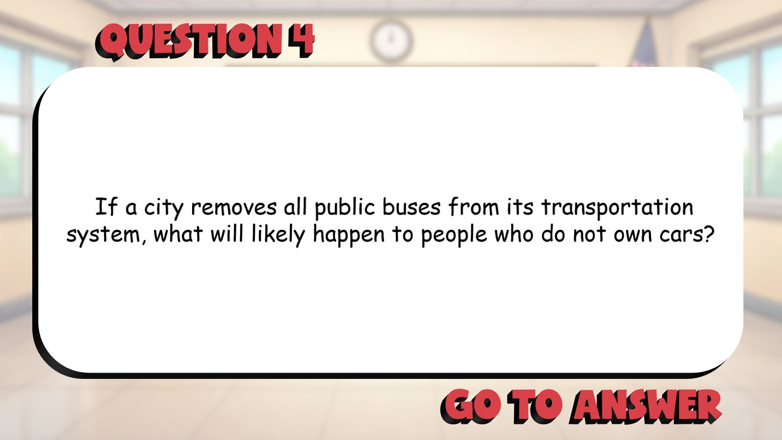 Public Goods & Services BIG TERRIBLE GAME - No Prep Grade 4 Socials Review