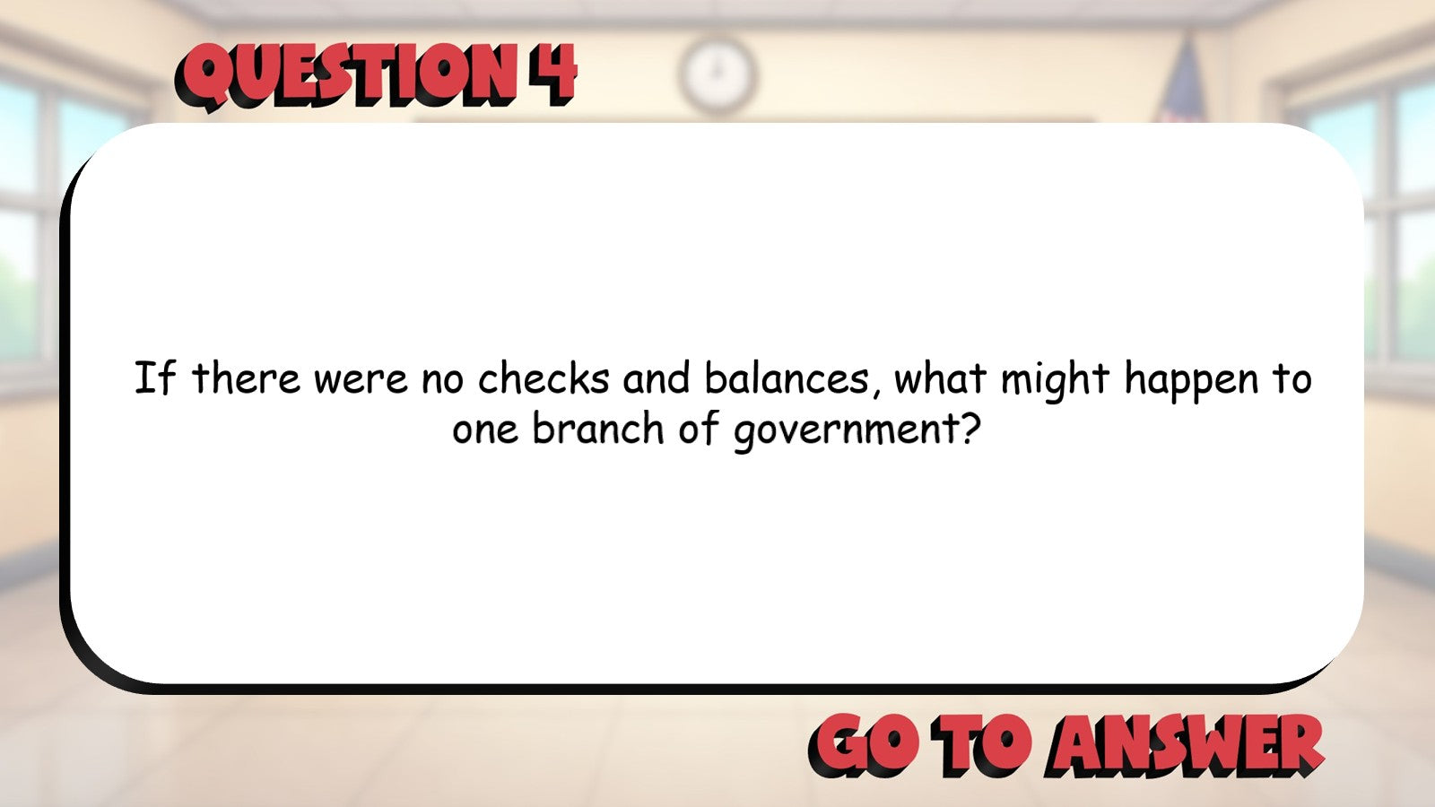 Purpose of the U.S. Constitution BIG TERRIBLE GAME - Grade 3 Socials Review