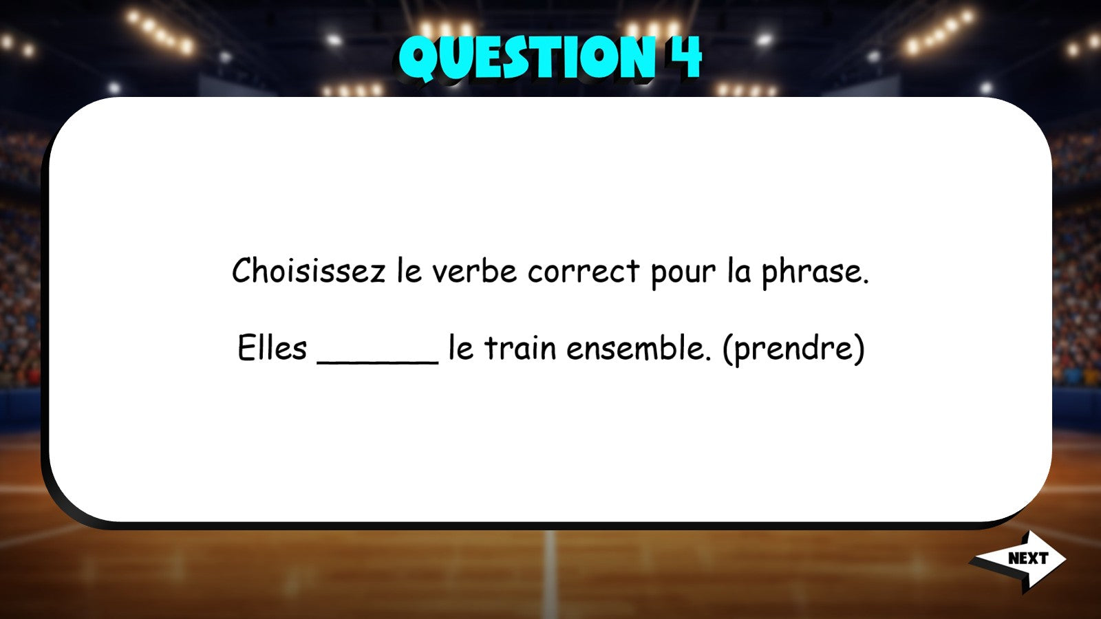 Passé Composé  (irregular past participles) TRASHKETBALL French Game - No Prep