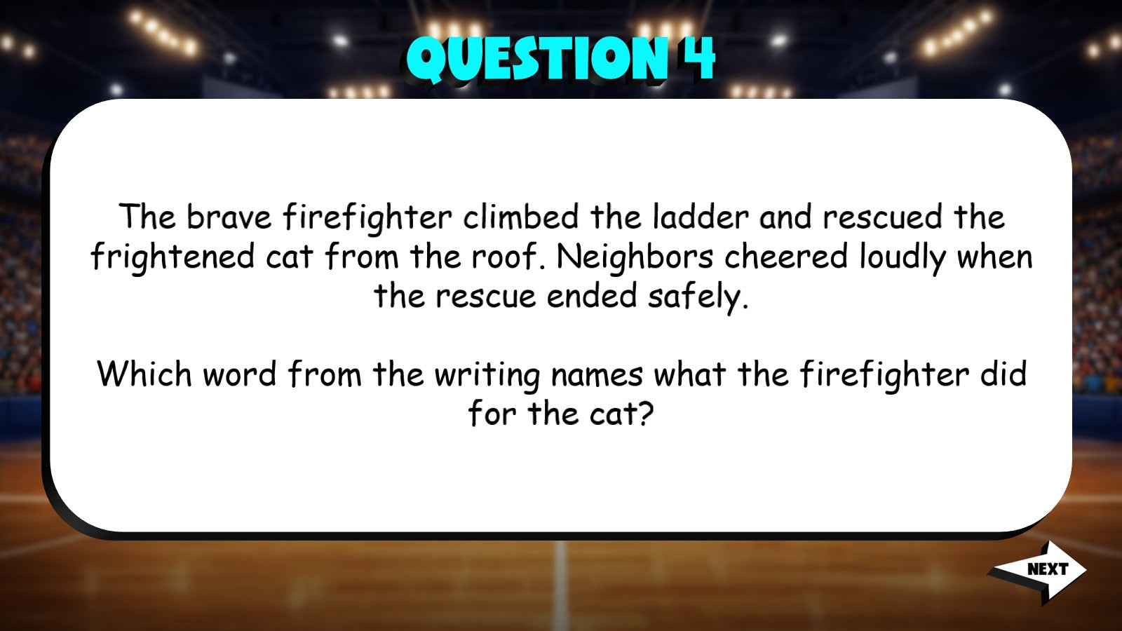Identify Nouns Verbs Adjectives & Adverbs TRASHKETBALL ELA Game - Grade 4