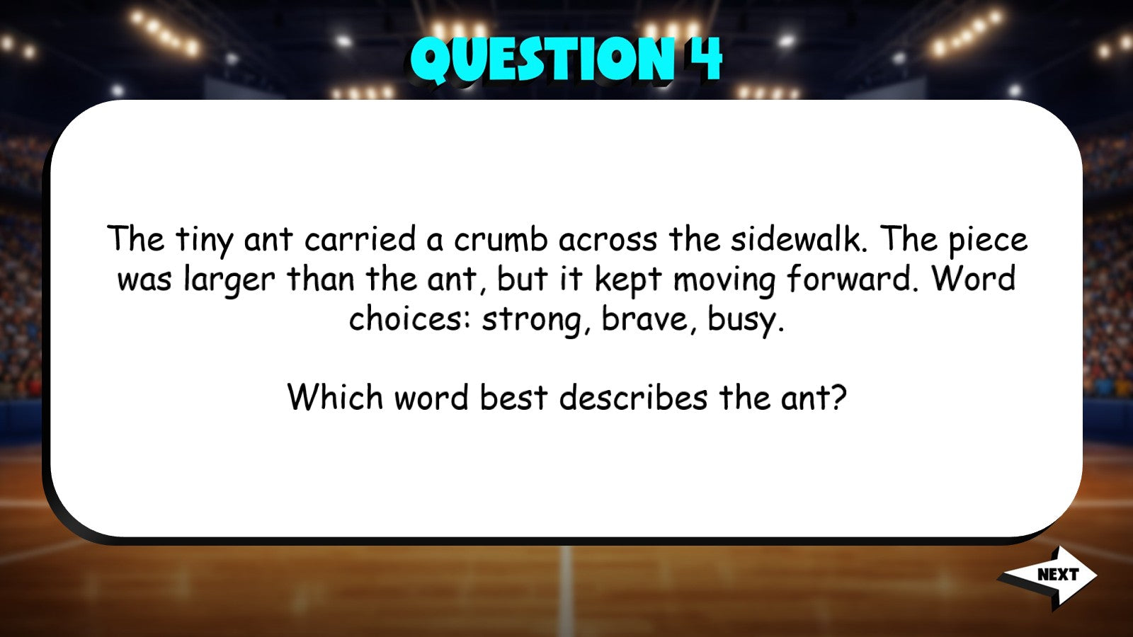 Shades of Meaning Between Related Words TRASHKETBALL ELA Game - No Prep Grade 4