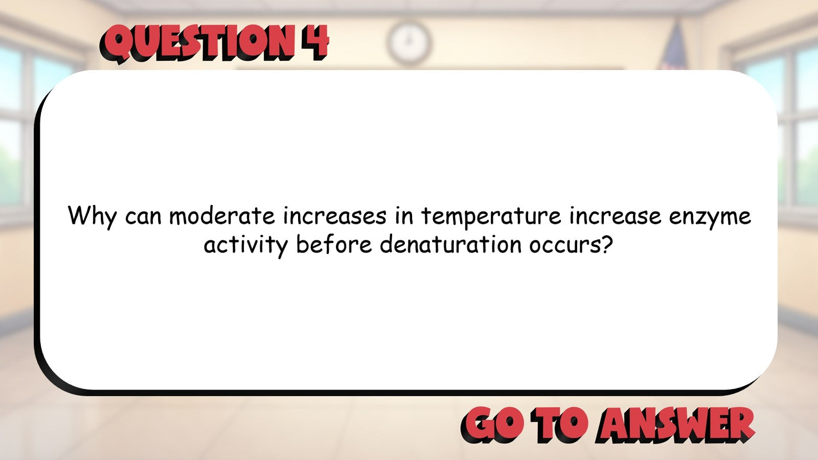 Factors Affecting Enzyme Rate BIG TERRIBLE GAME - No Prep Biology Science Review