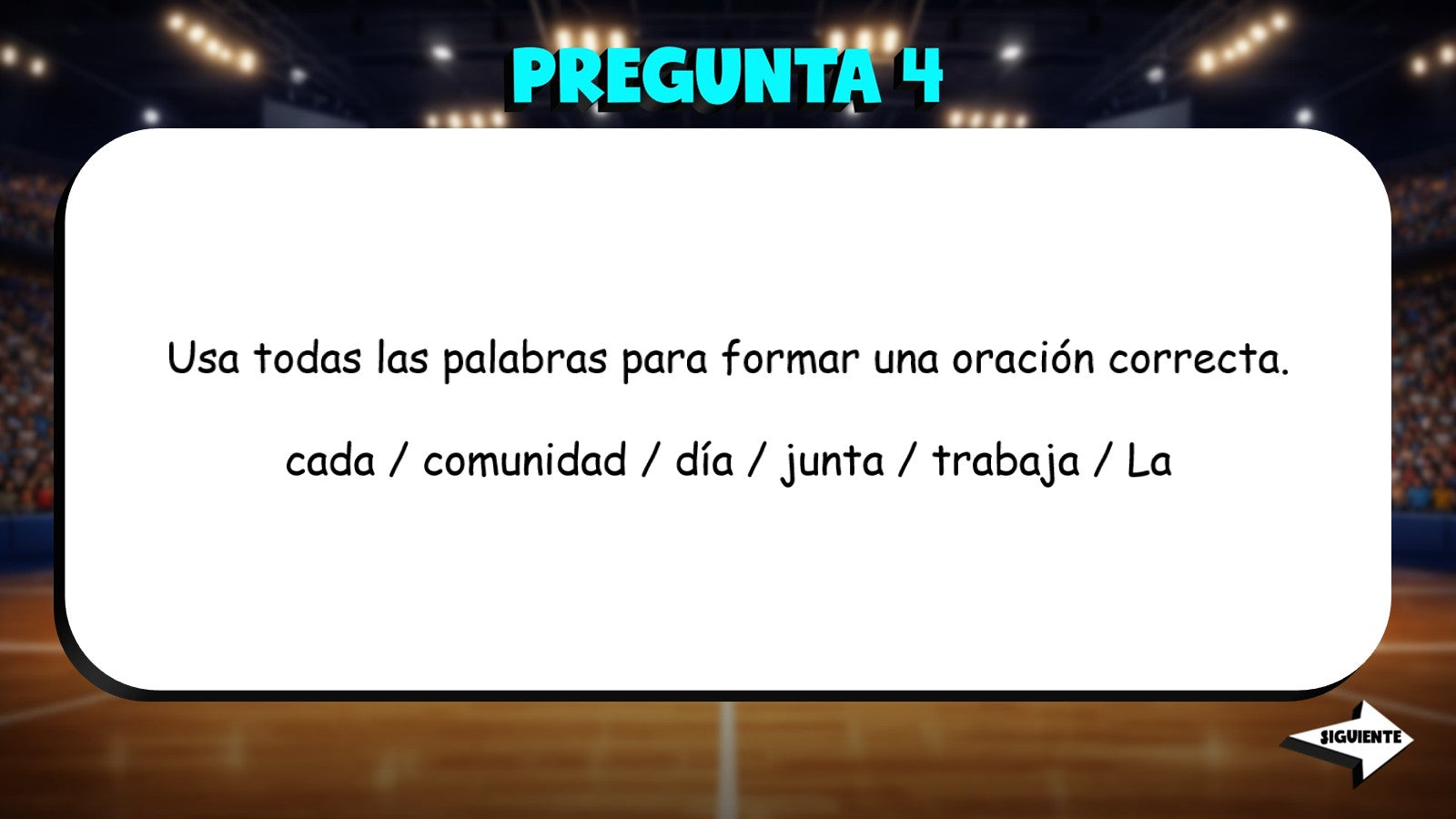 Sentence Scramble - Cultural Practices TRASHKETBALL Spanish Game - No Prep