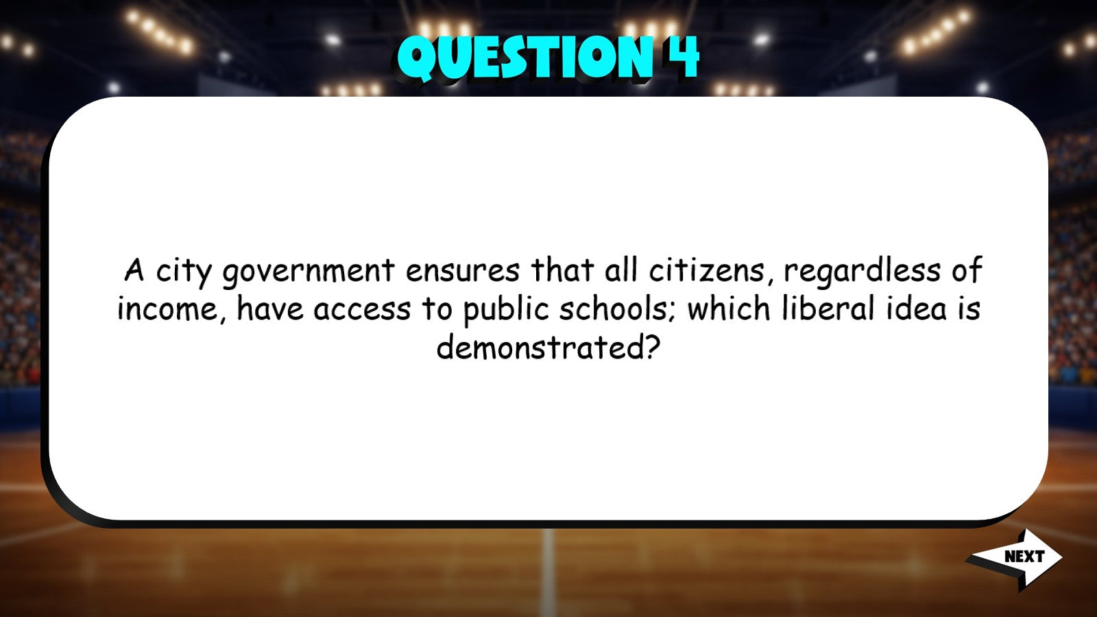 Liberalism TRASHKETBALL Civics Game - No Prep Review Activity