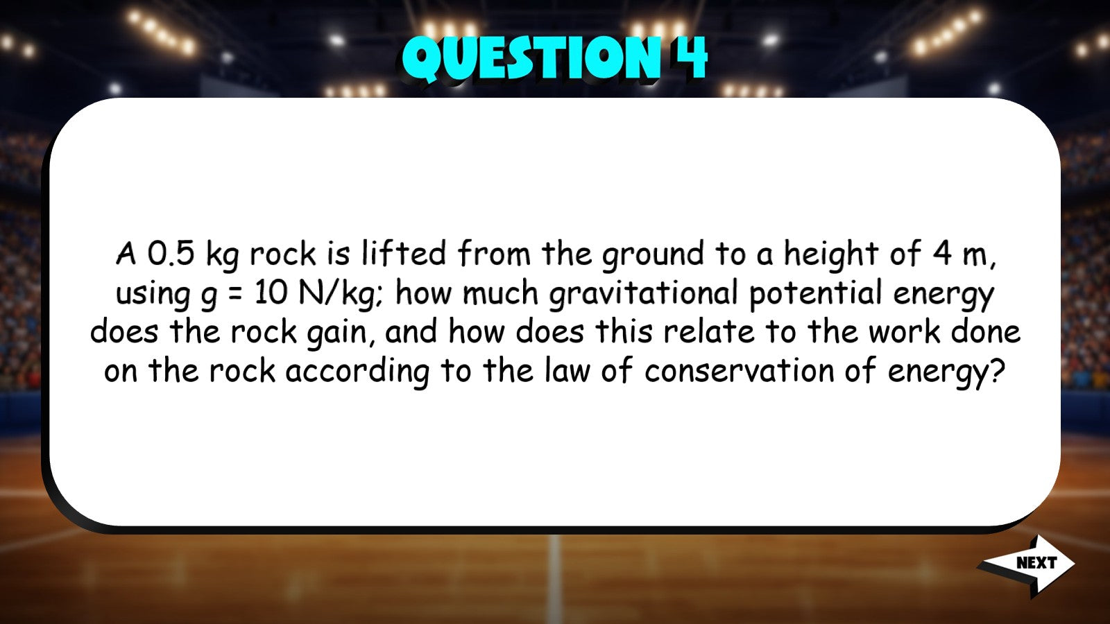 Law of Conservation of Energy TRASHKETBALL Science Game - No Prep Grade 7 Review