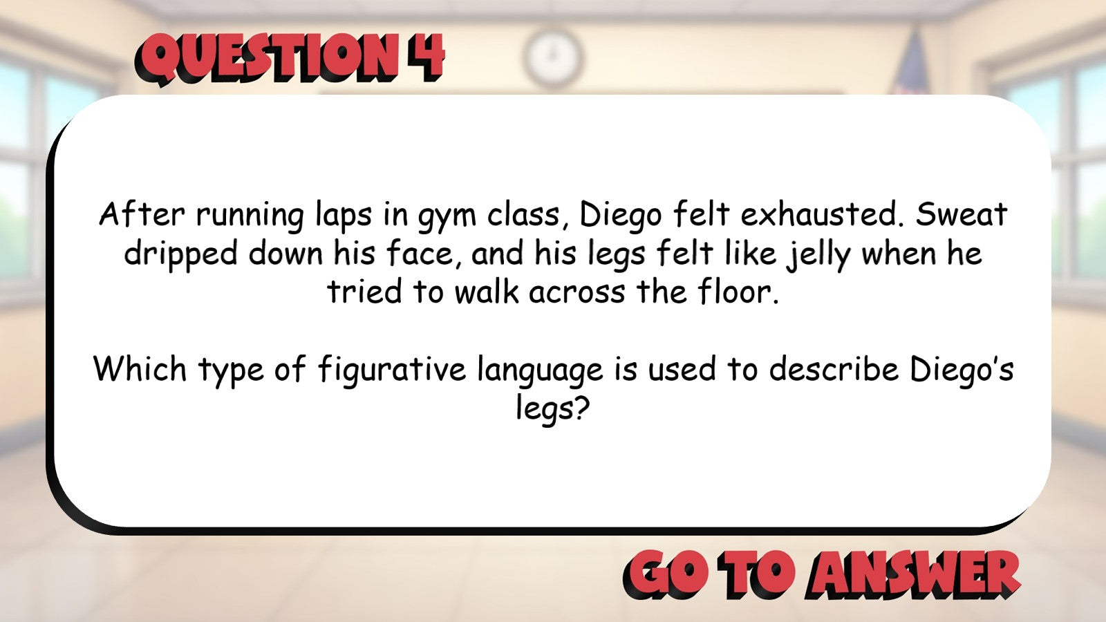 Figurative, Similes, Metaphors & Idioms BIG TERRIBLE GAME - Grade 5 ELA Review