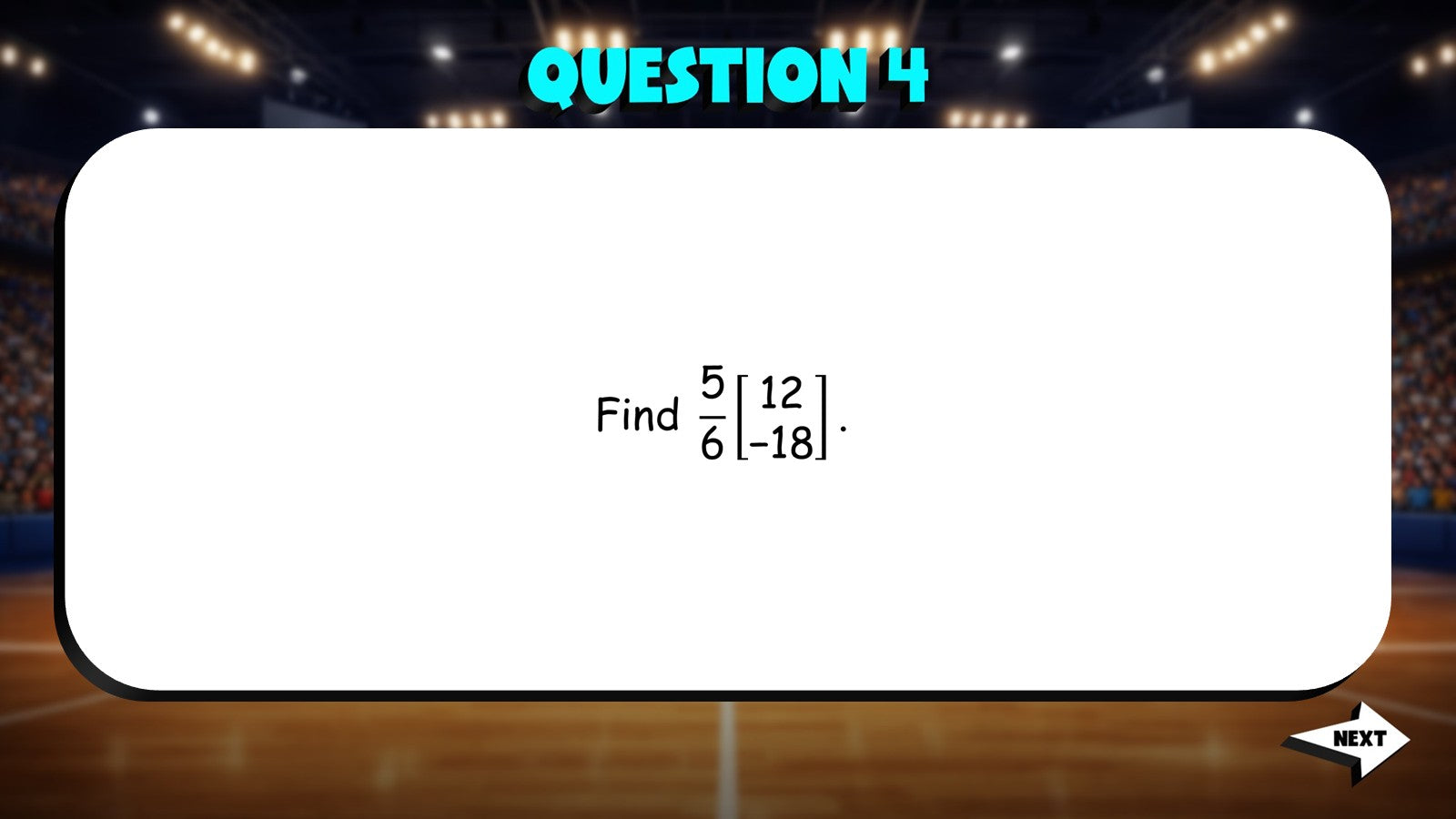 Vector Operations TRASHKETBALL Math Game - No Prep Algebra 2 Review Activity