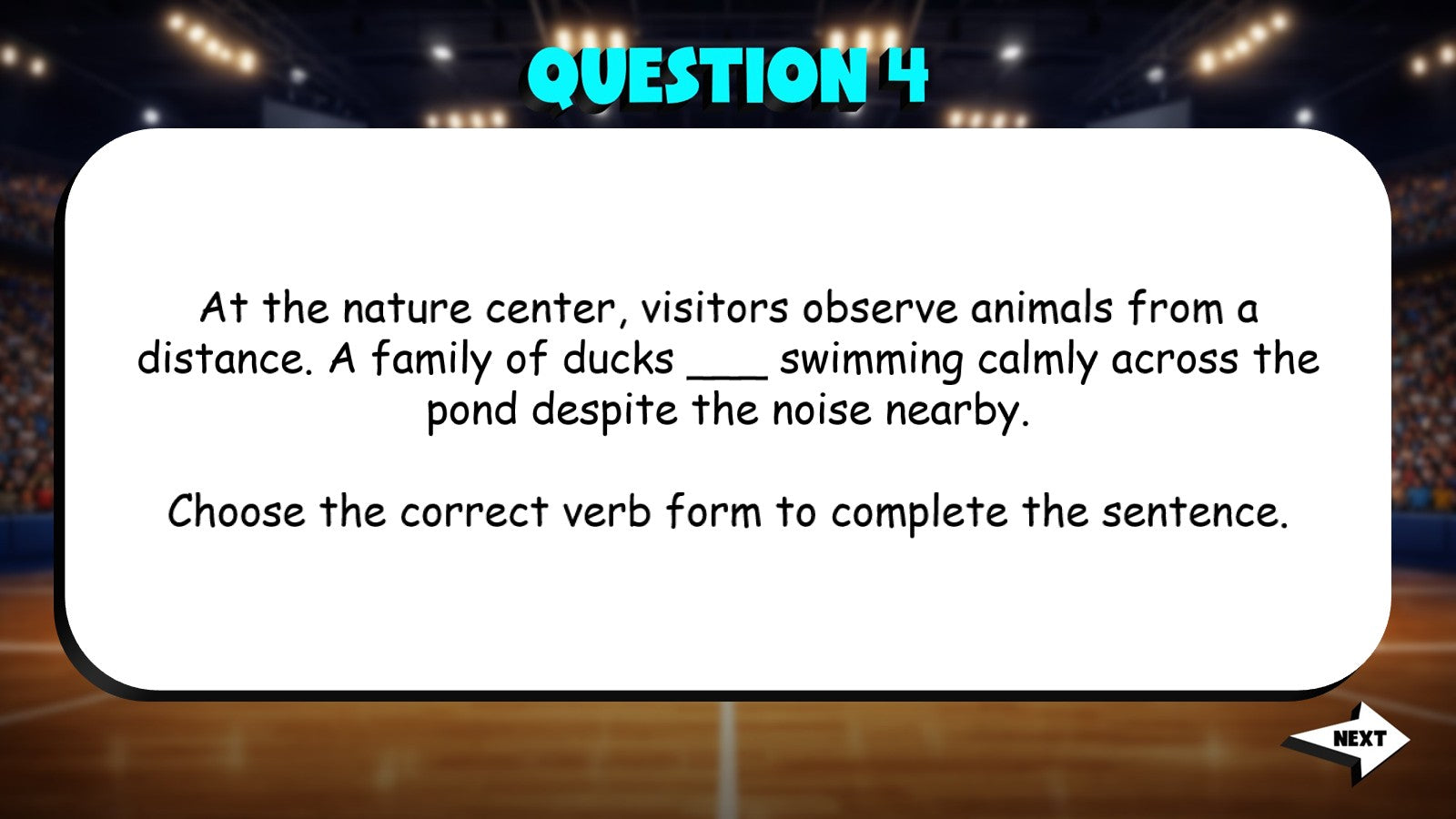 Choose the Correct Verb Form TRASHKETBALL ELA Game - No Prep Grade 6 Review