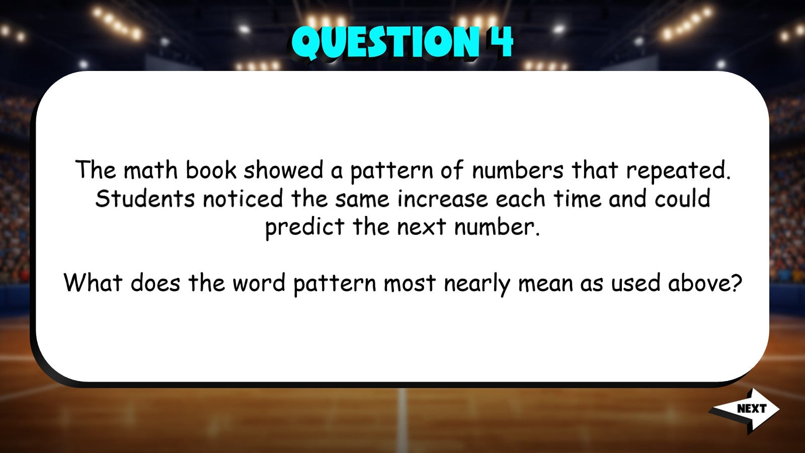 Determine Word Meaning Using Context Clues TRASHKETBALL ELA Game - Grade 4