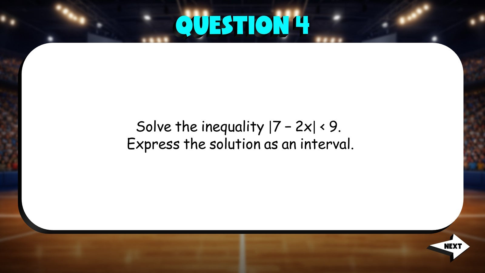 Absolute Value Inequalities TRASHKETBALL Math Game - No Prep Algebra 1 Review
