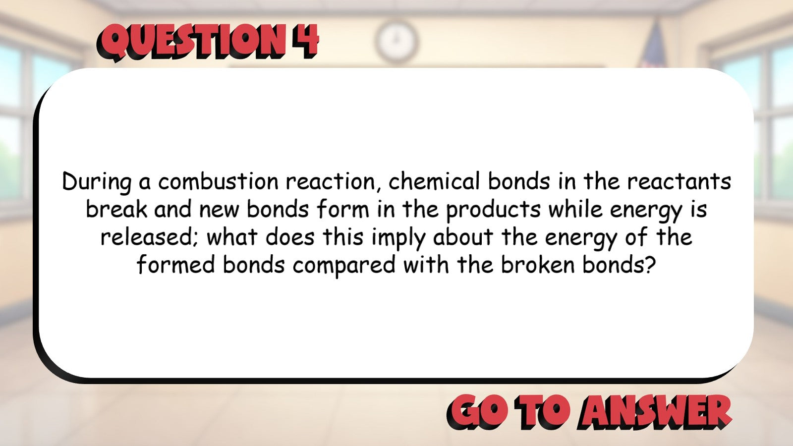 Exothermic Processes BIG TERRIBLE GAME - No Prep Chemistry Science Review
