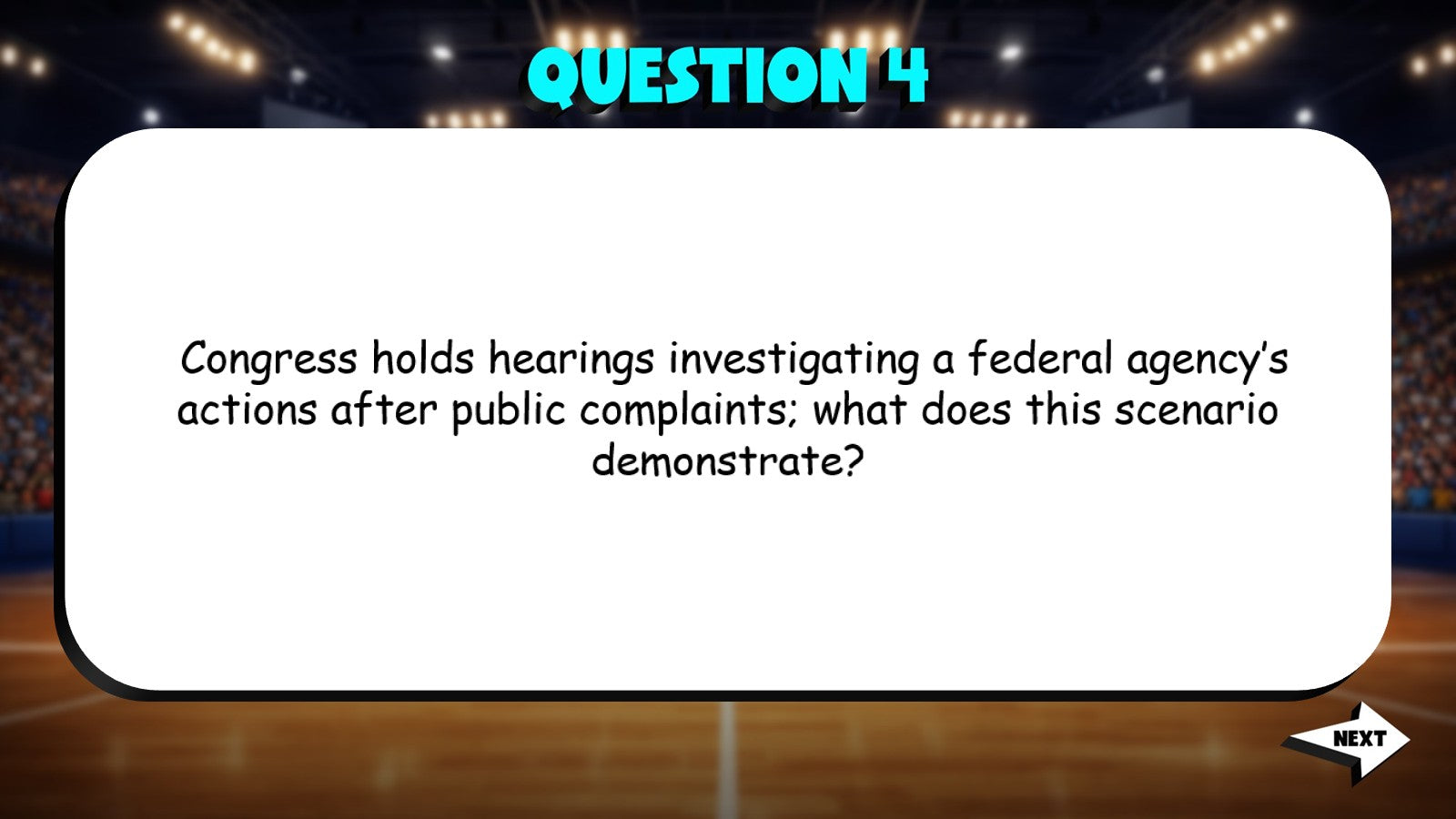 Balance of Power in Practice TRASHKETBALL Civics Game - No Prep Review Activity