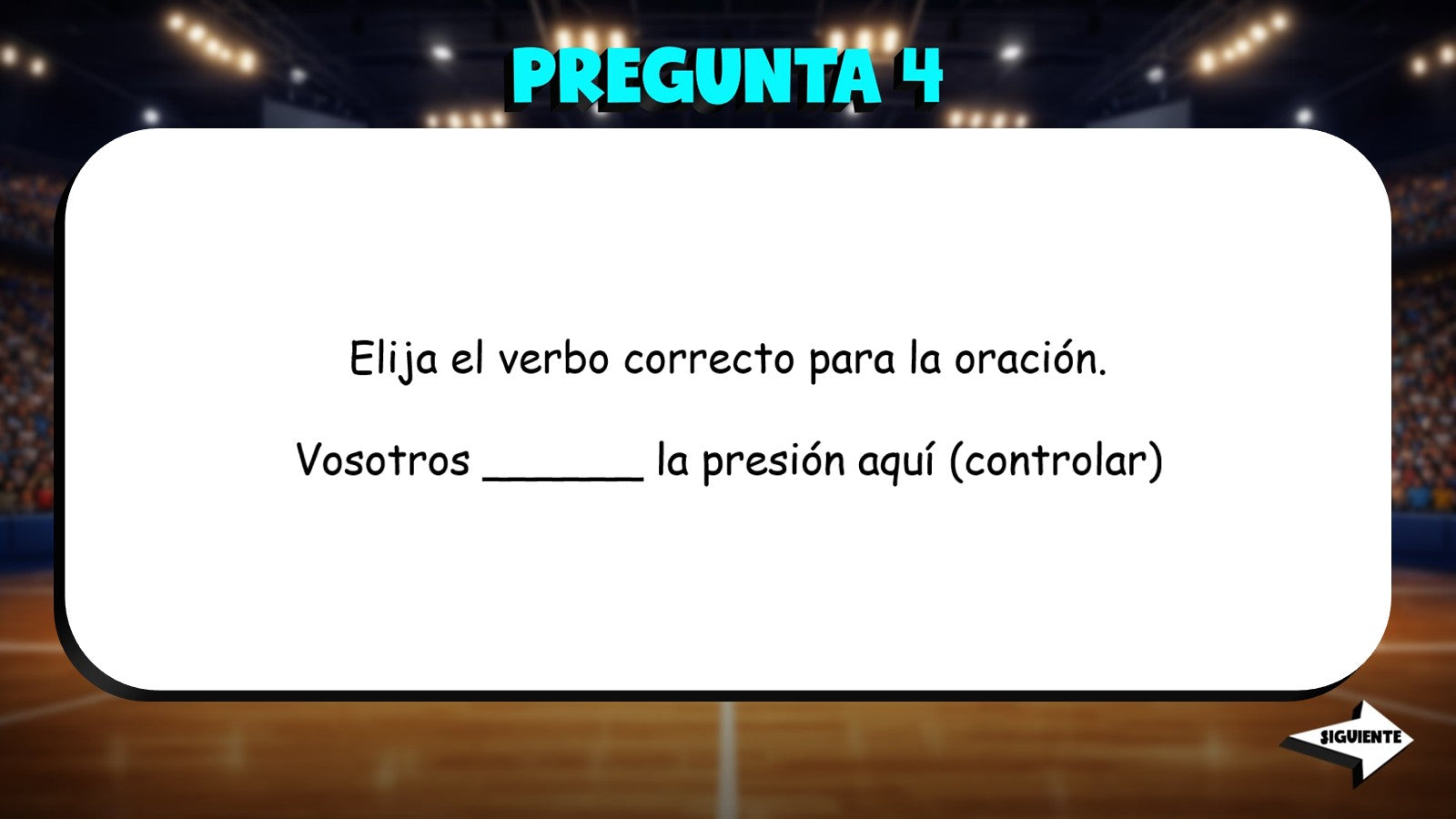 Fill In The Verb - Talking to Doctors TRASHKETBALL Spanish Game - No Prep