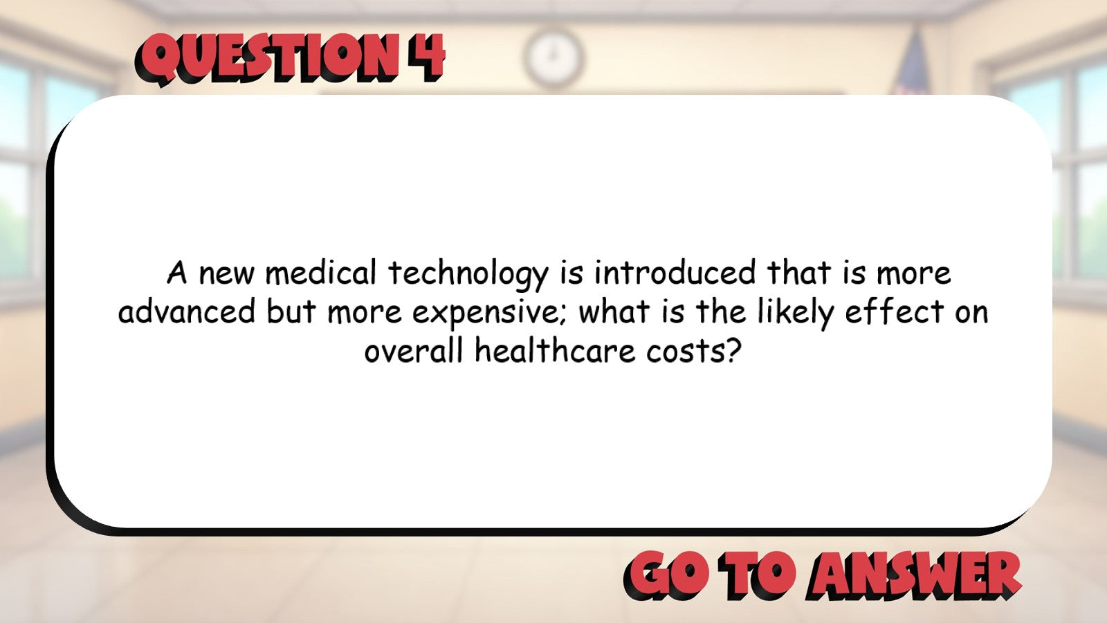 Economics of Healthcare & Education BIG TERRIBLE GAME - No Prep Economics Review