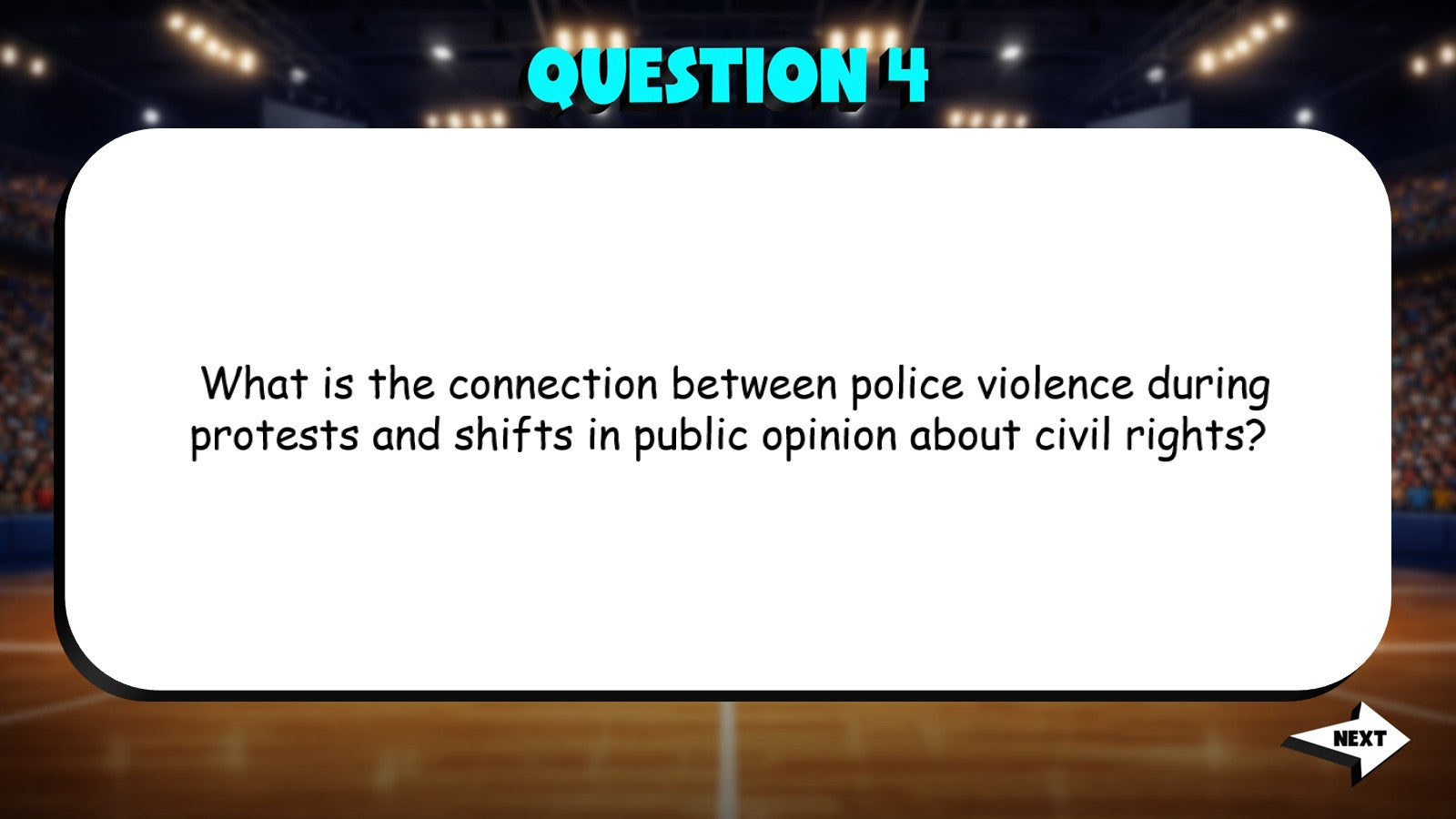 Civil Rights Movement & Black Power TRASHKETBALL U.S. History Game - No Prep