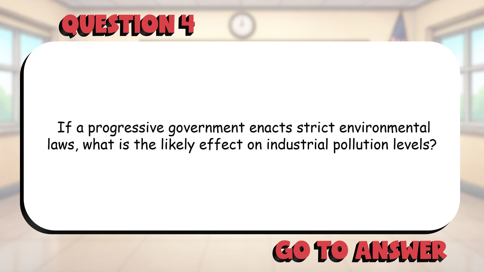 Ideology & Public Policy BIG TERRIBLE GAME - No Prep Civics Review Activity