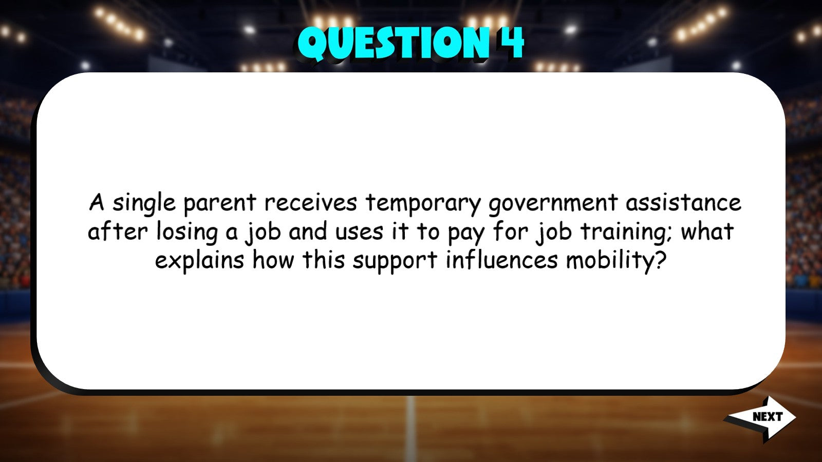 Economic Mobility TRASHKETBALL Economics Game - No Prep Review Activity