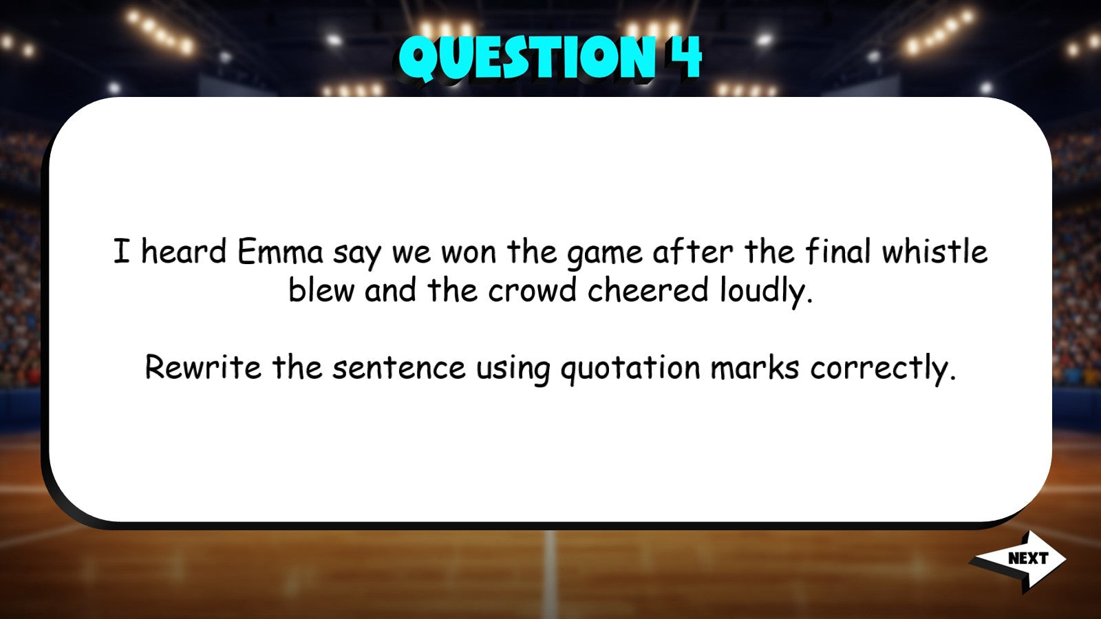 Identify Punctuation Errors TRASHKETBALL ELA Game - No Prep Grade 4 Review