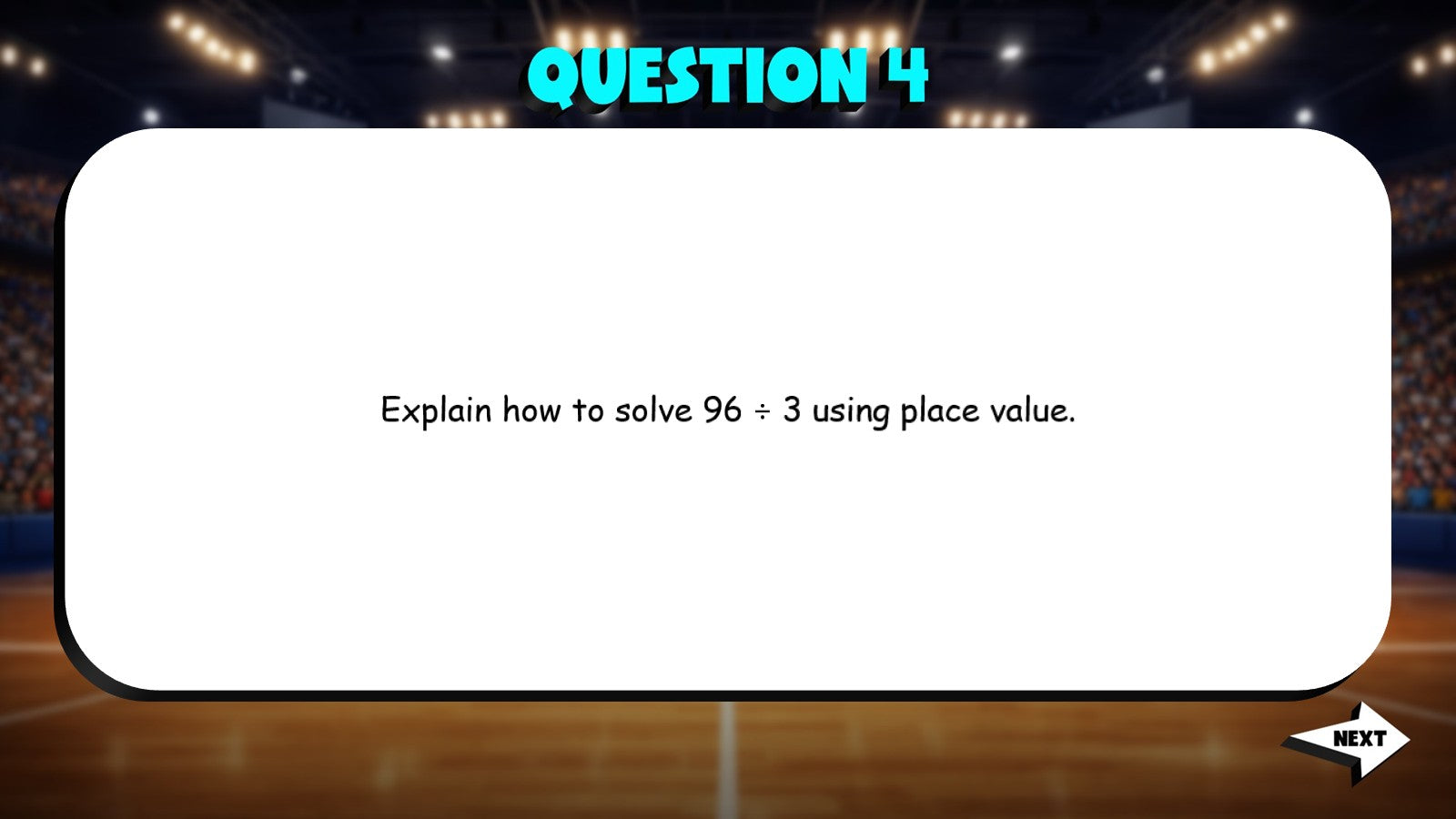 Explaining Division Strategies TRASHKETBALL Math Game - No Prep Grade 4 Review