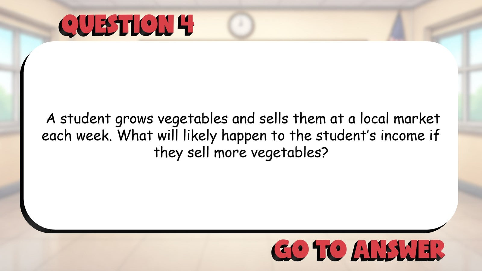 Earning Income BIG TERRIBLE GAME - No Prep Grade 3 Socials Review Activity