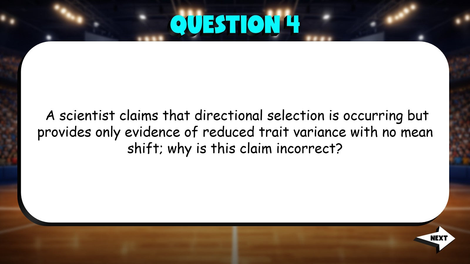 Types of Selection TRASHKETBALL Science Game - No Prep AP Biology Review