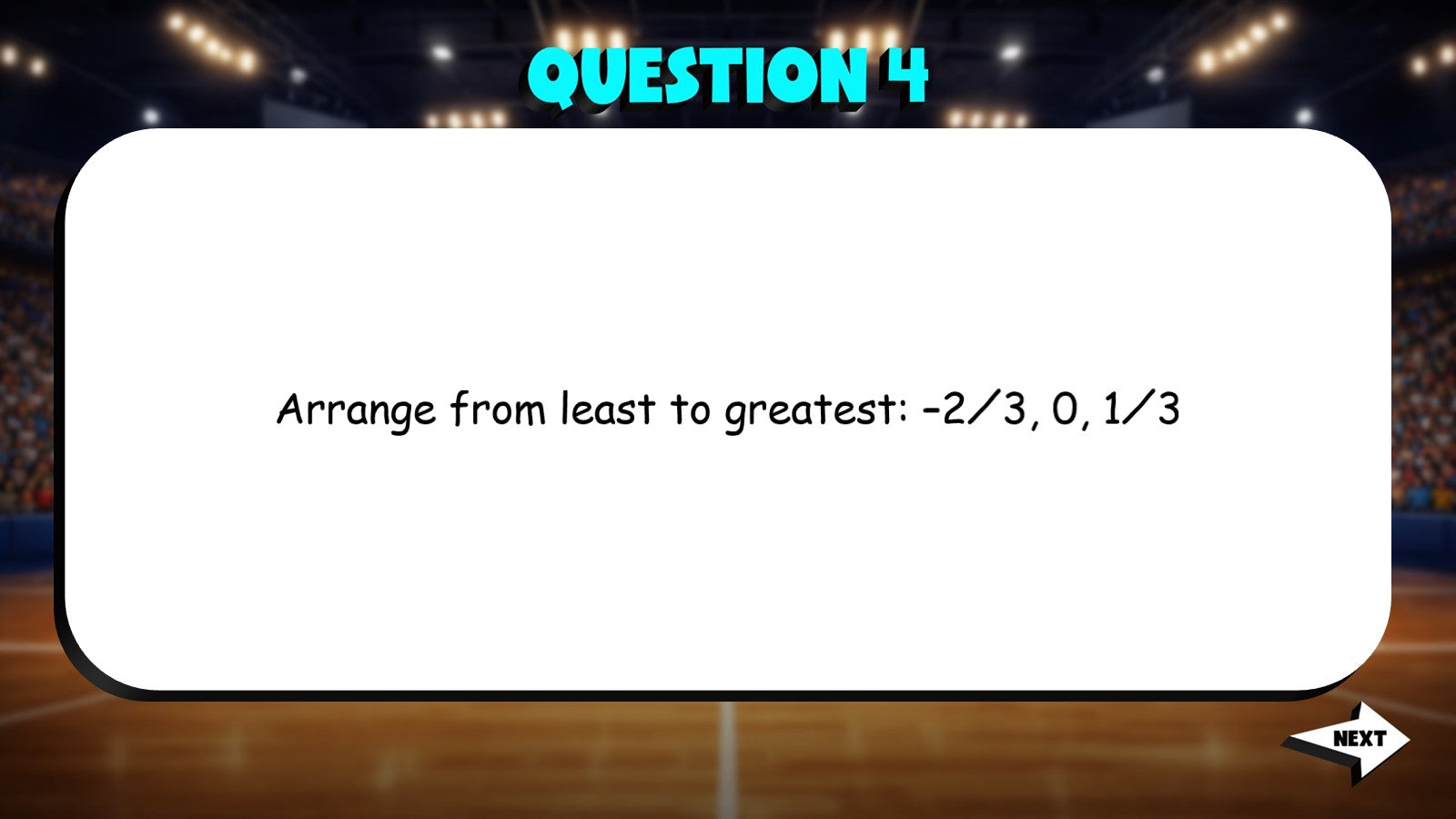Order Rational Numbers TRASHKETBALL Math Game - No Prep Grade 6 Review Activity