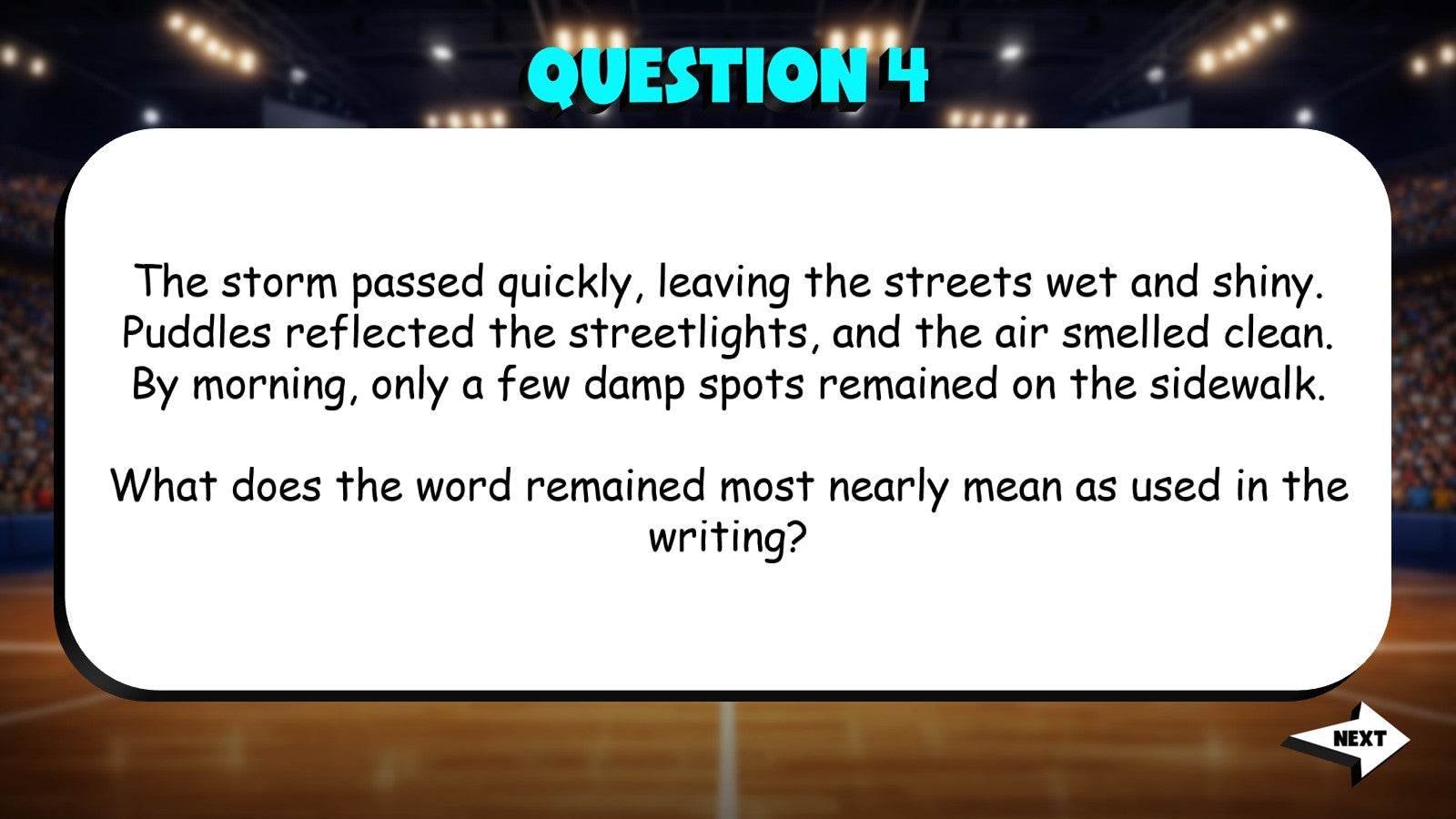 Use Context to Determine Meaning TRASHKETBALL ELA Game - No Prep Grade 5 Review